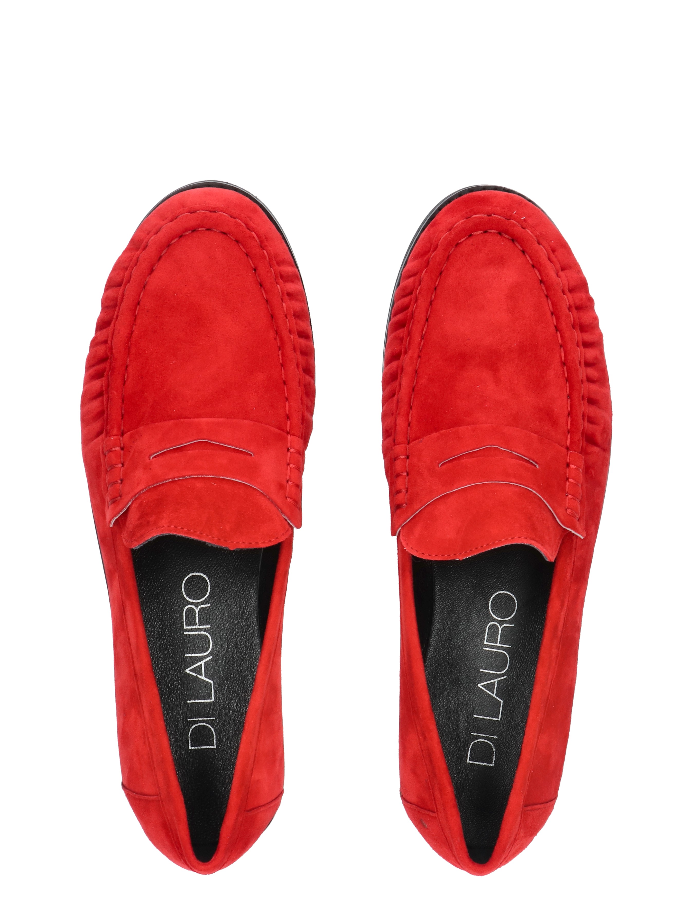 slipper, loafers, red, suede, moccasins