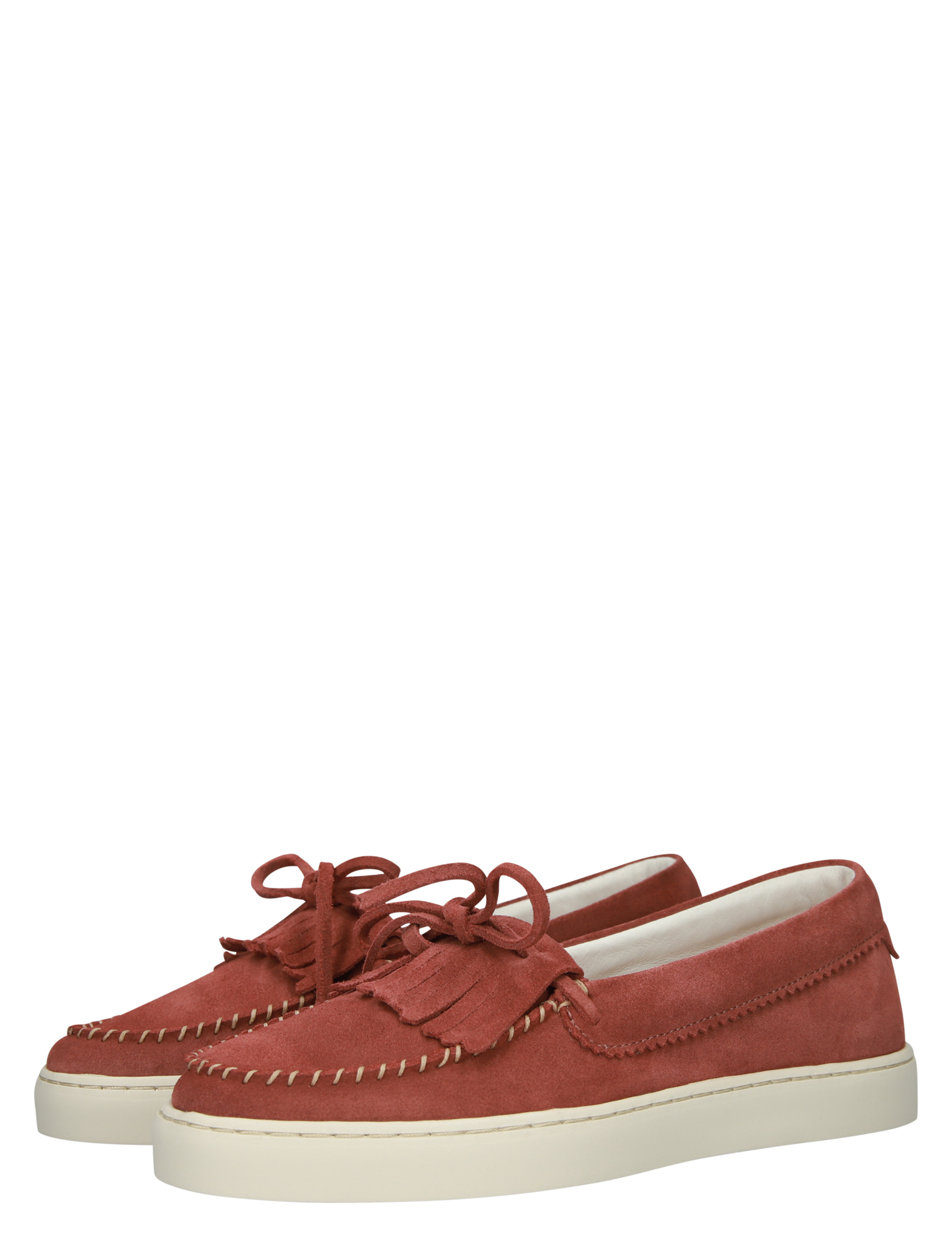 loubin, mokassijn, rood, suede, sneaker