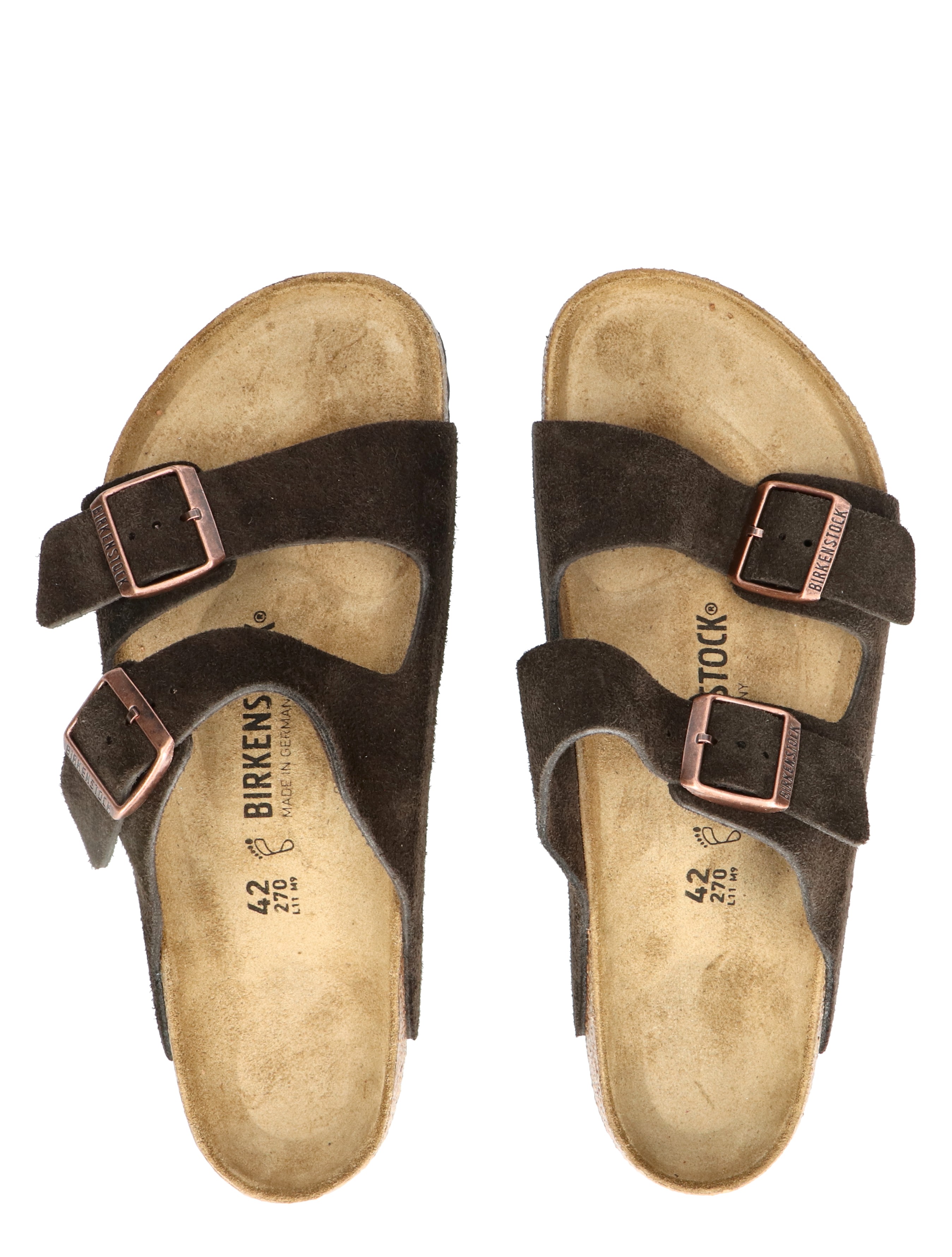 Arizona Men Mocha Suede Regular