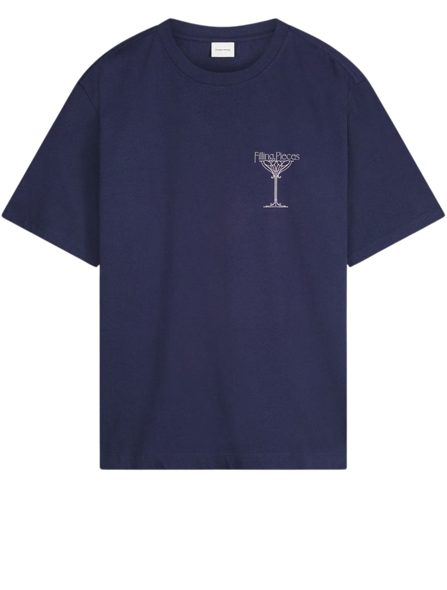 Filling Pieces - Champagne Martitime Blue - Heren - T-Shirts & Polos - 49886_33_2