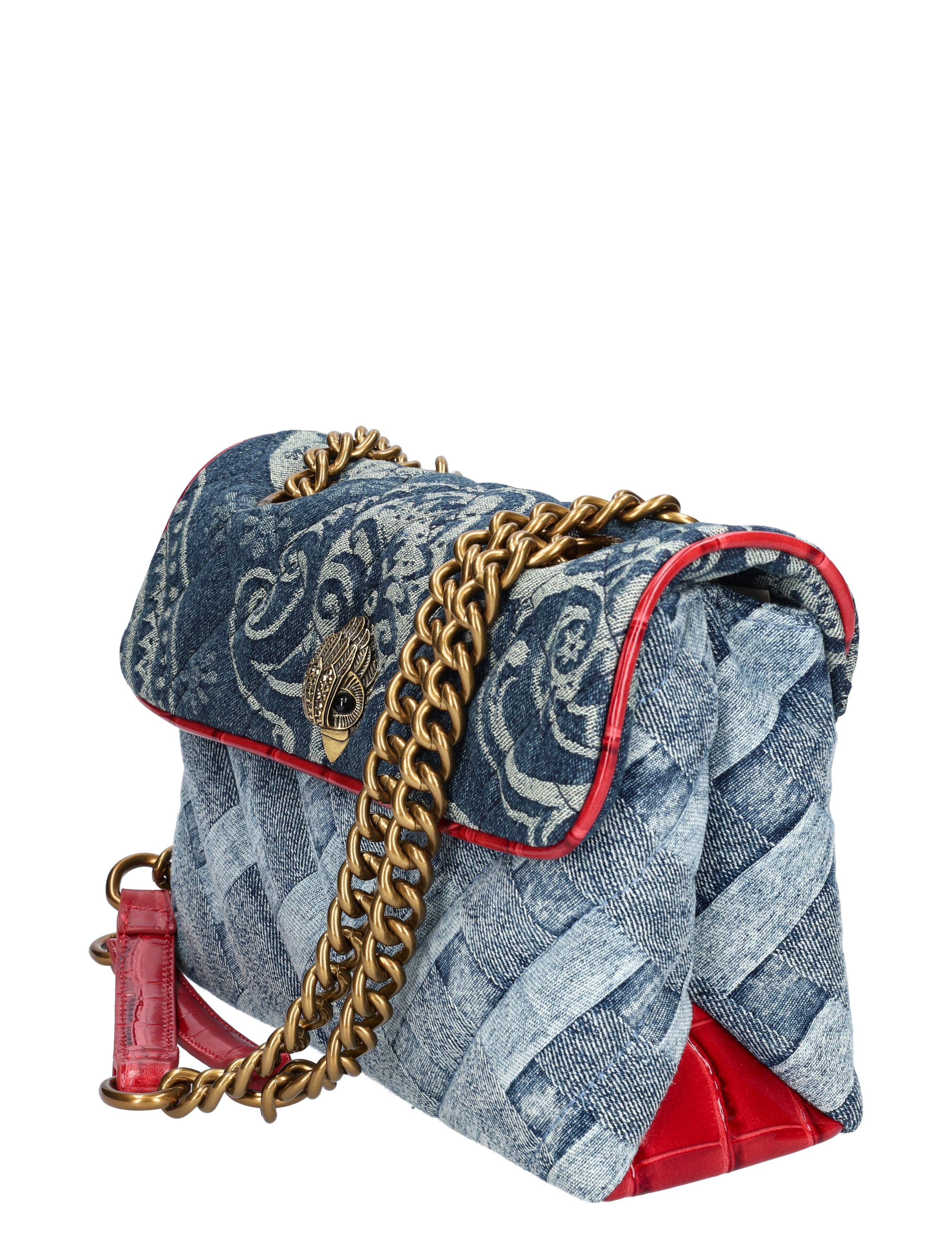 Kurt Geiger - Kensinton Bag Denim Denim - Dames - Schoudertassen - 47980_33_3