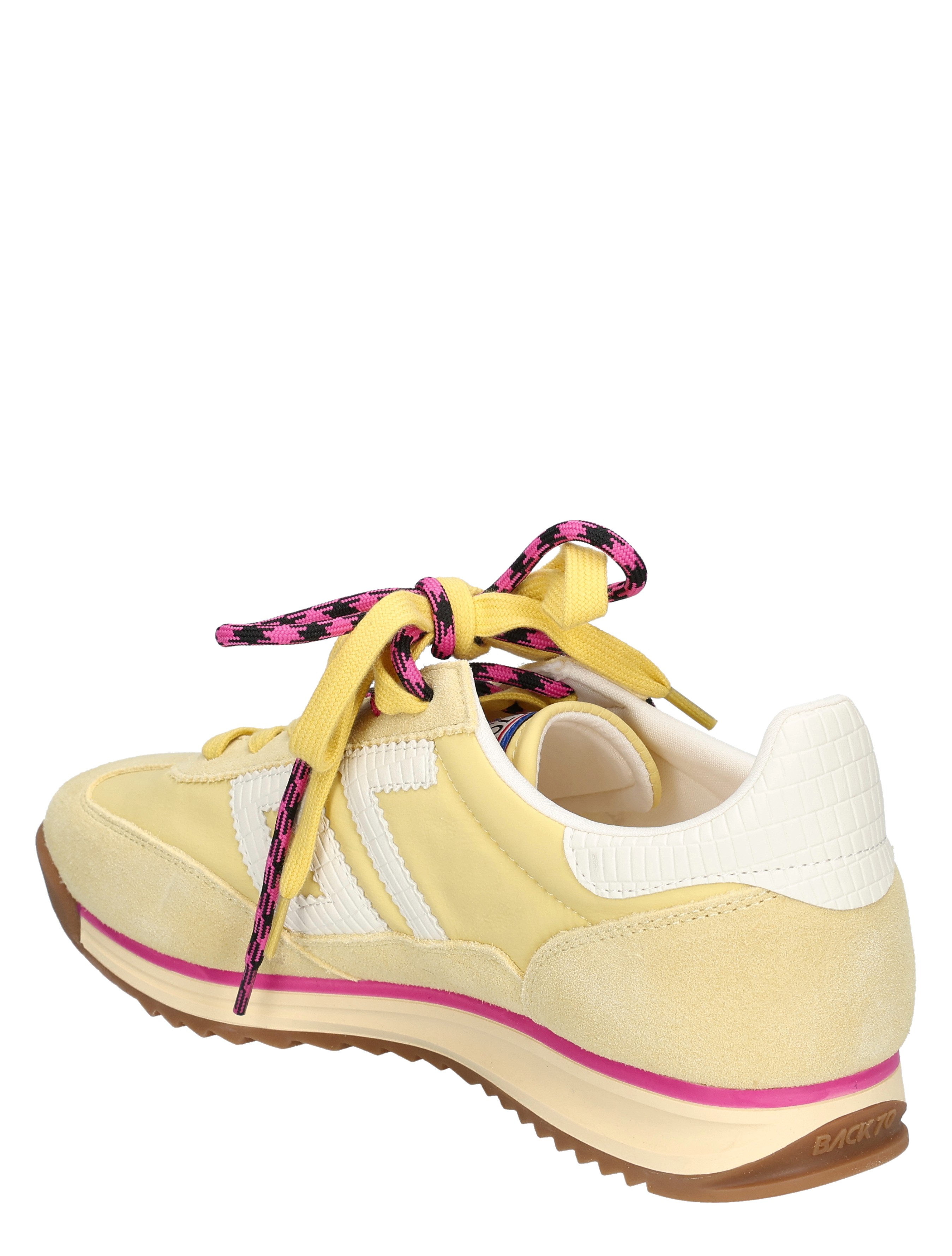 Back 70 - Jogger N26-203 Nylon Sponge Lt. Yello - Sneakers - Dames - Lage Sneakers - 50720_55_4