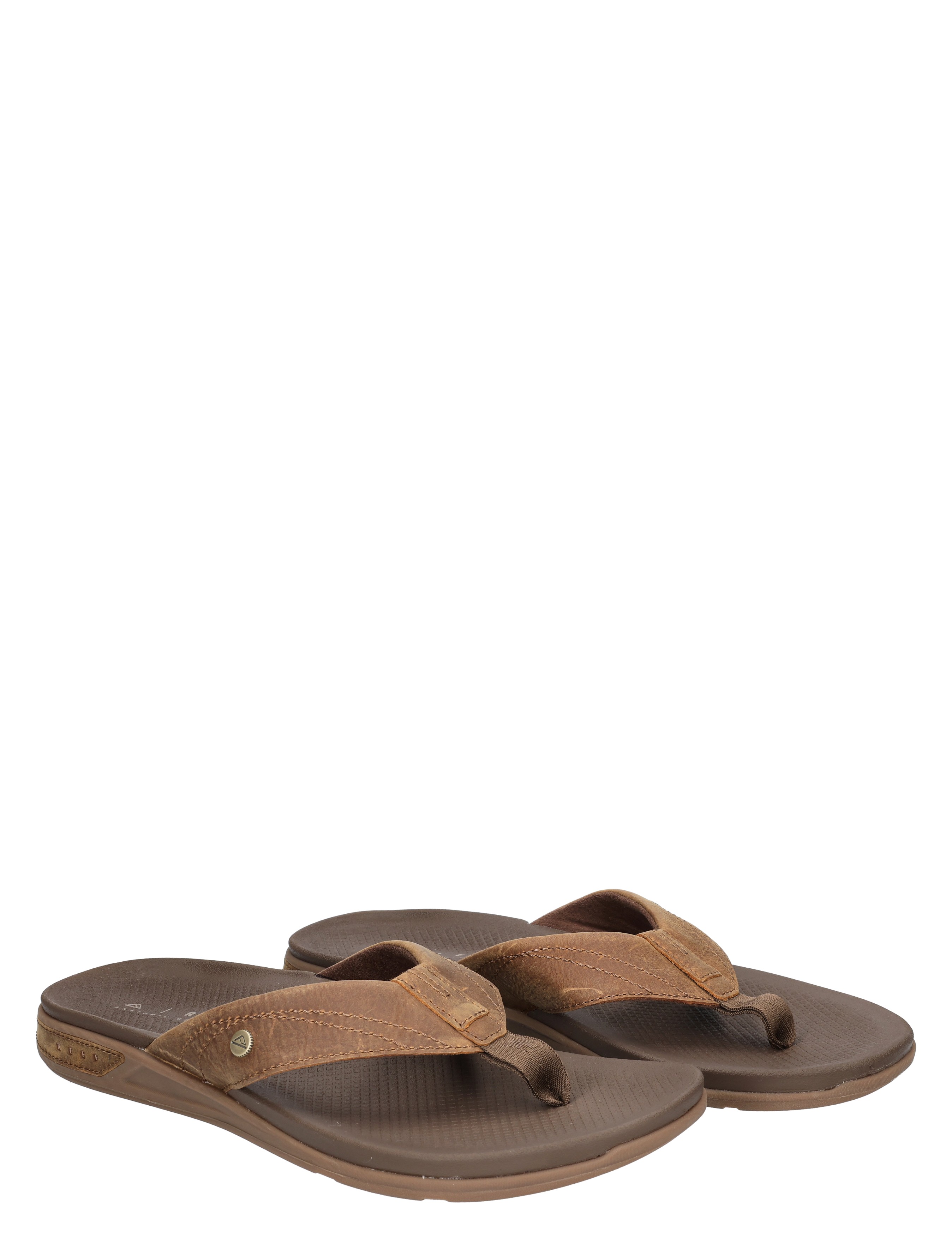 slippers, flip-flops, brown, synthetic, footbed