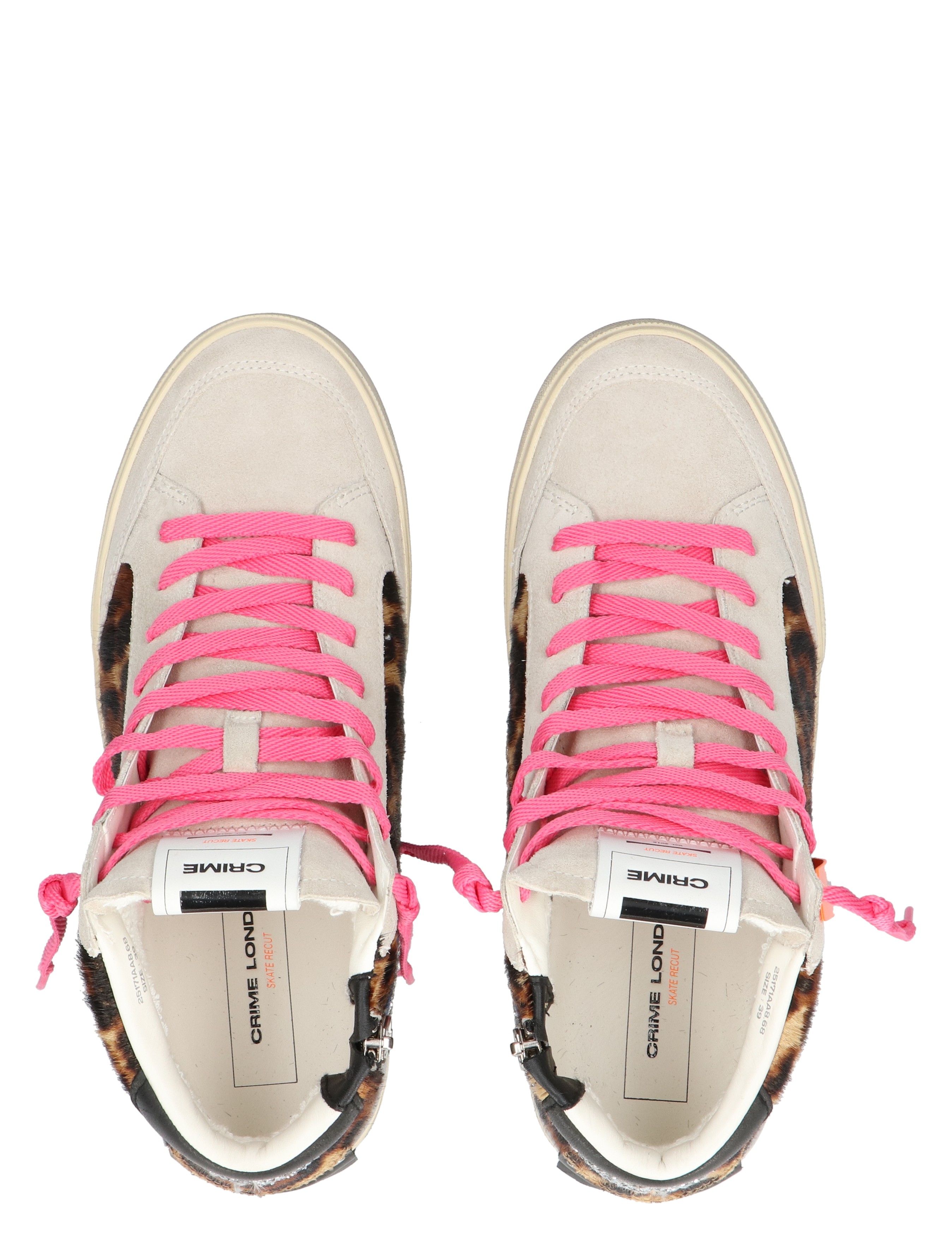 Crime London - 25171 Off White - Dames - Boots - Enkellaarsjes - 49242_82_7