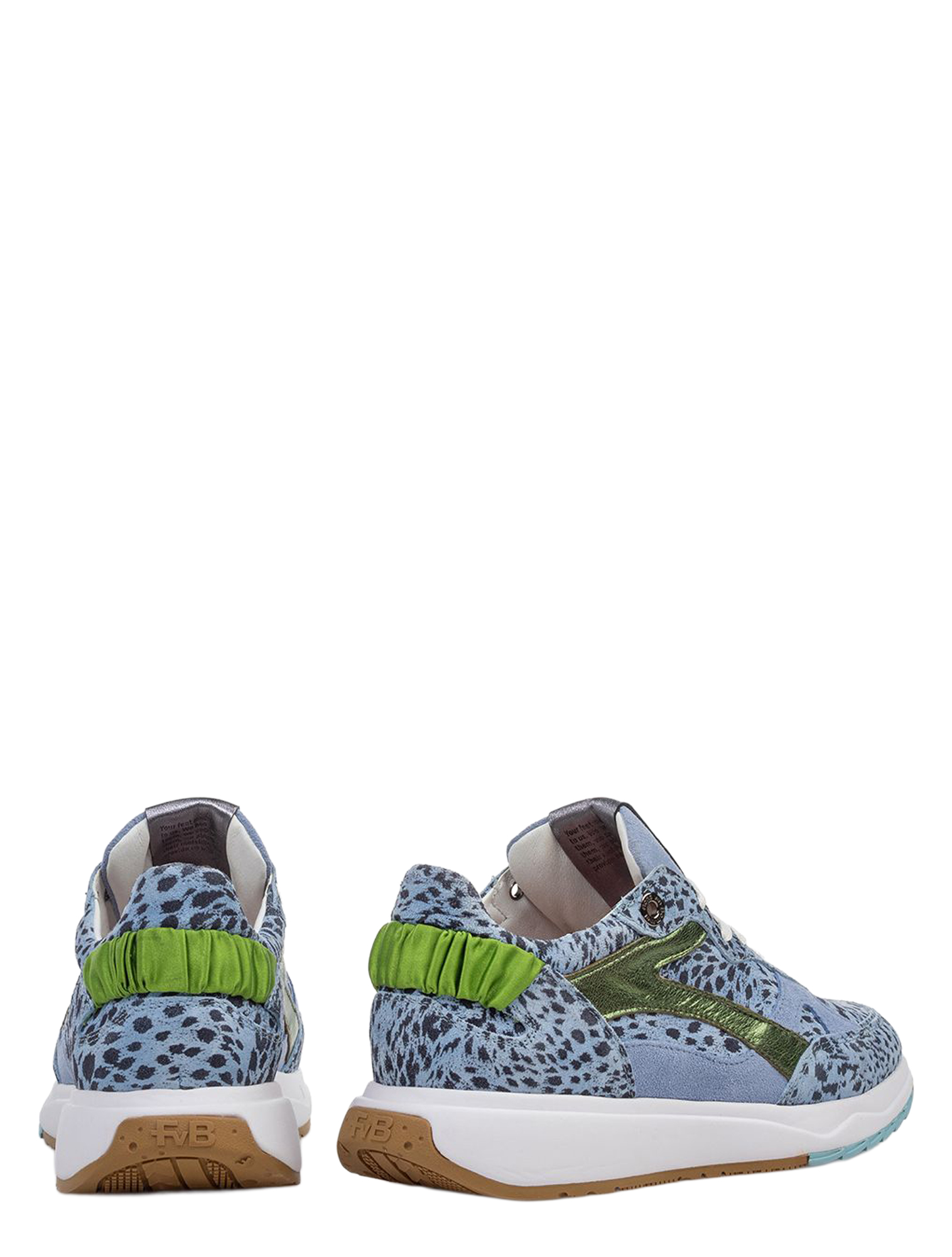 sneakers, leopard print, blue, green strap, casual shoes