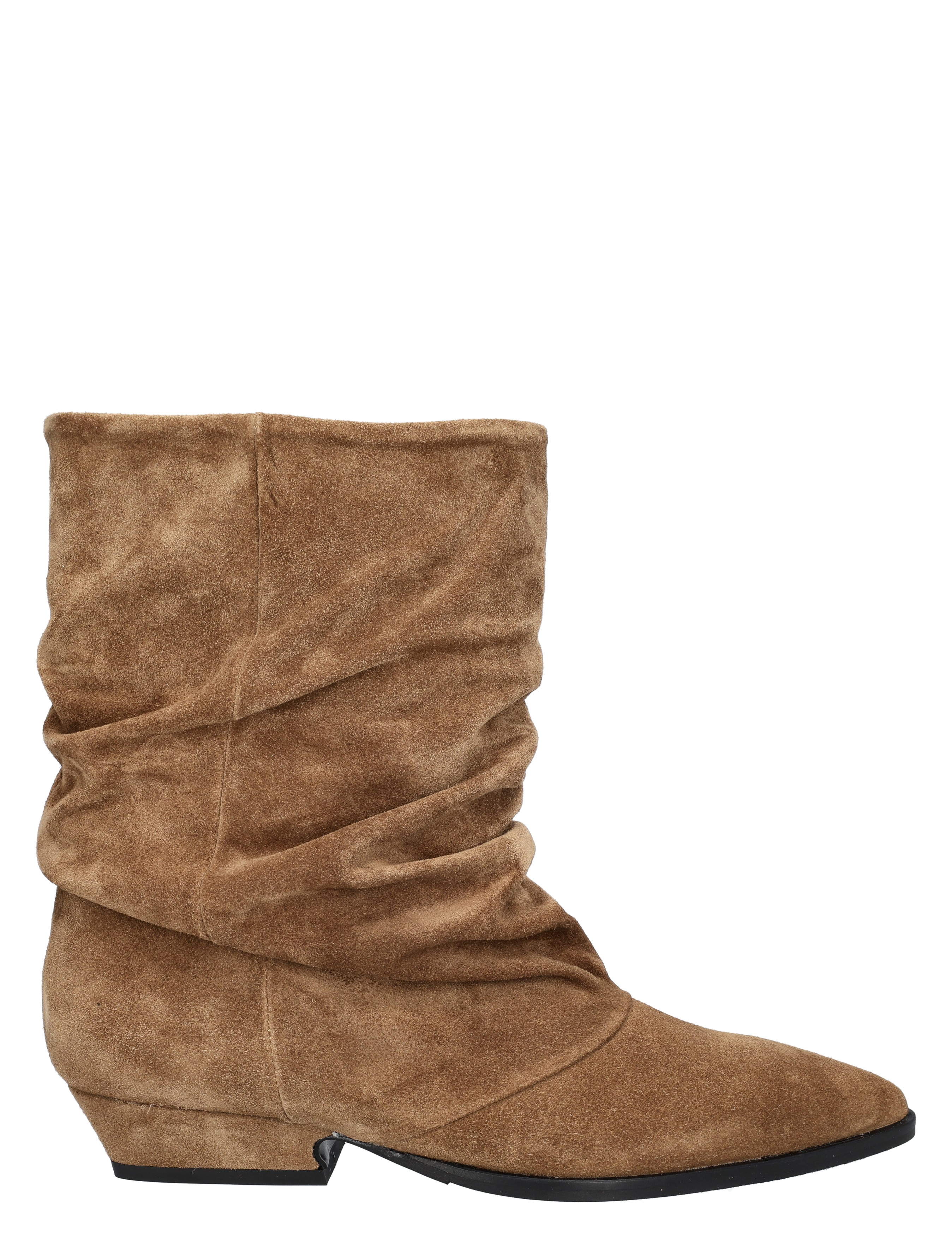 VIA VAI - 62494 Vive Joan 01-1384 Beige - Dames - Boots - Enkellaarsjes - 52768_77_1