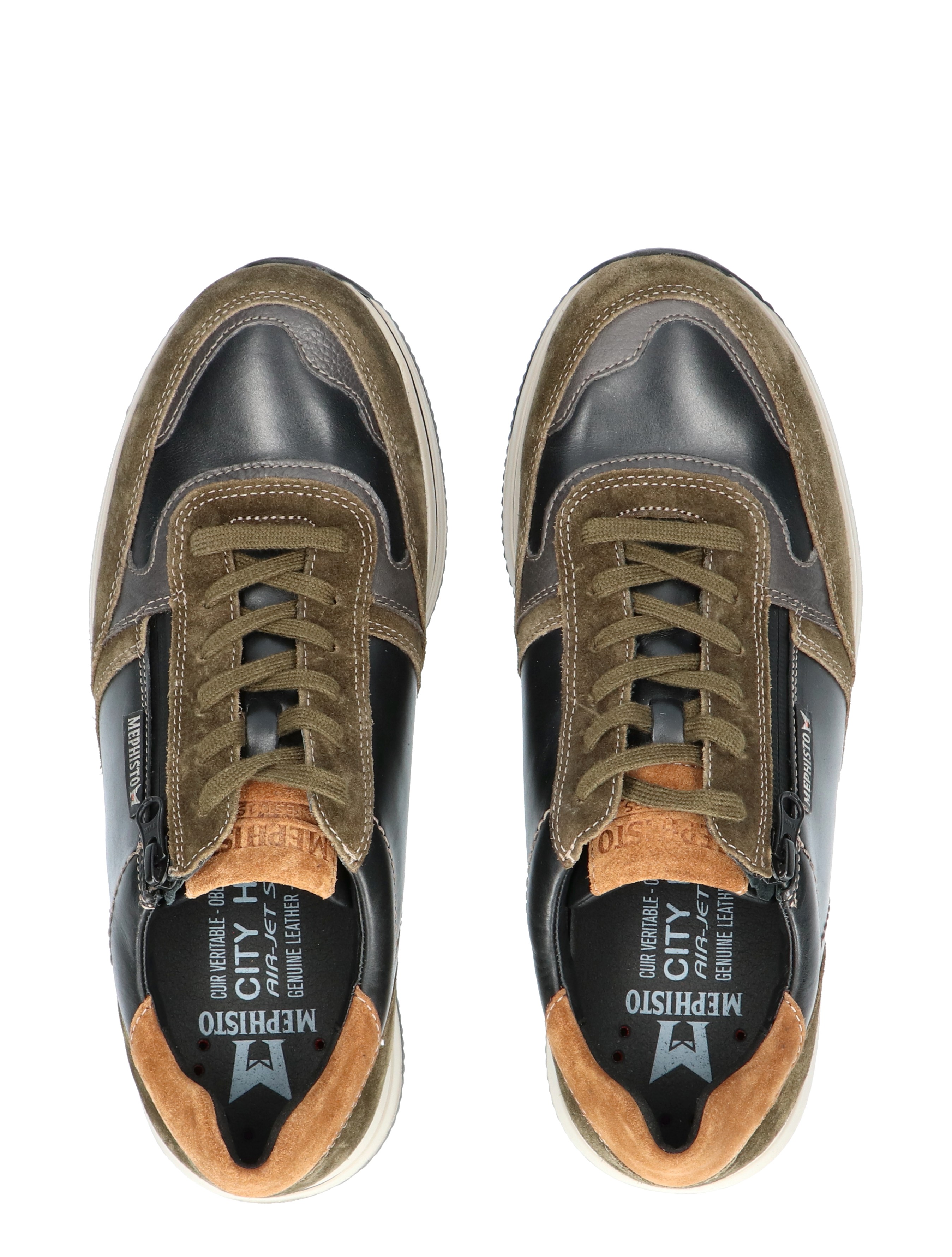 Mephisto - Gilford Moss G-Wijdte - Heren - Veterschoenen - Casual Veterschoenen - 42951_66_7