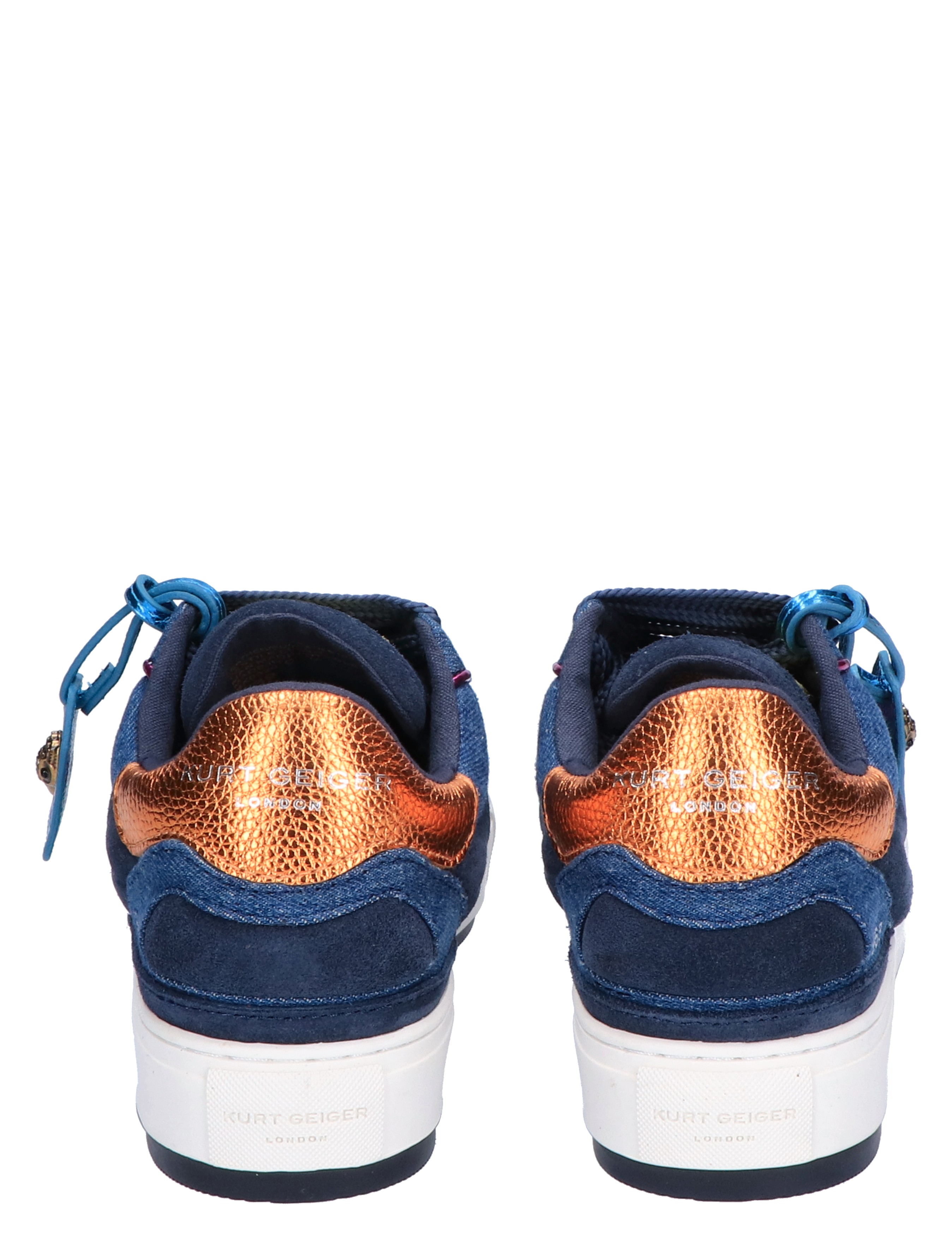 Kurt Geiger - Southbank Tag Sneaker Blue Other - Sneakers - Dames - Lage Sneakers - 46408_33_6