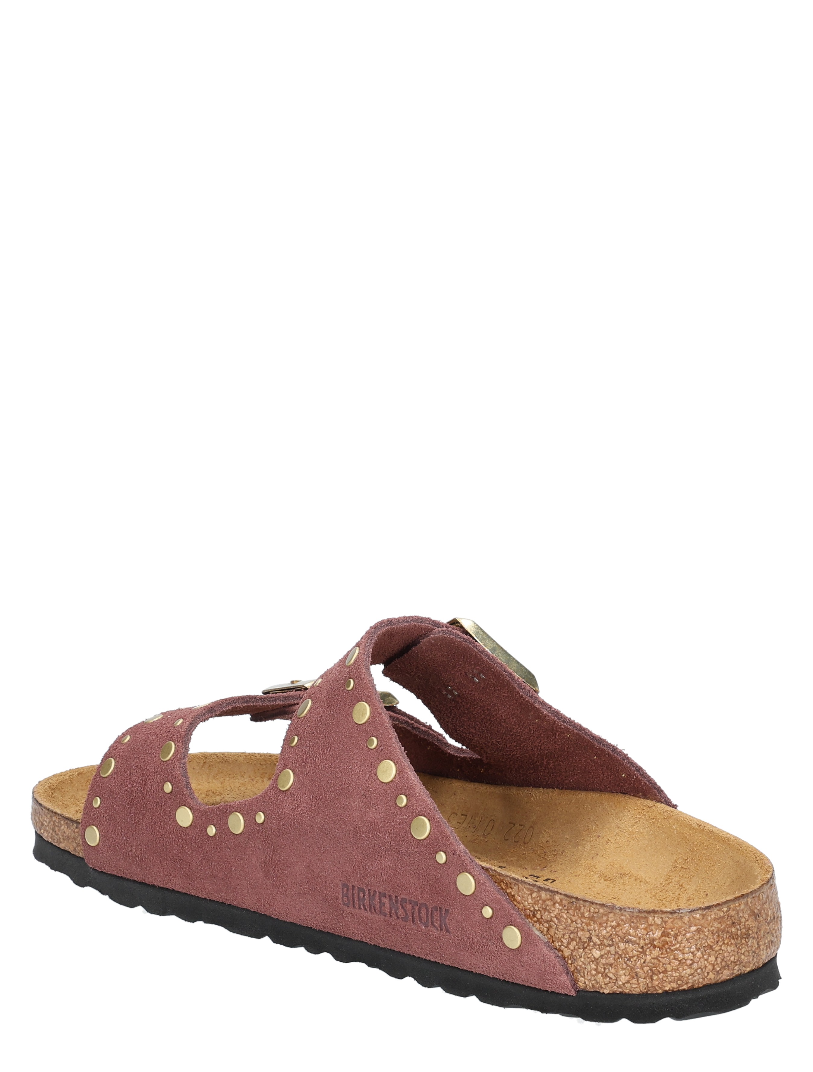 sandalen, slippers, Birkenstock, annlook, rood-bruine suede