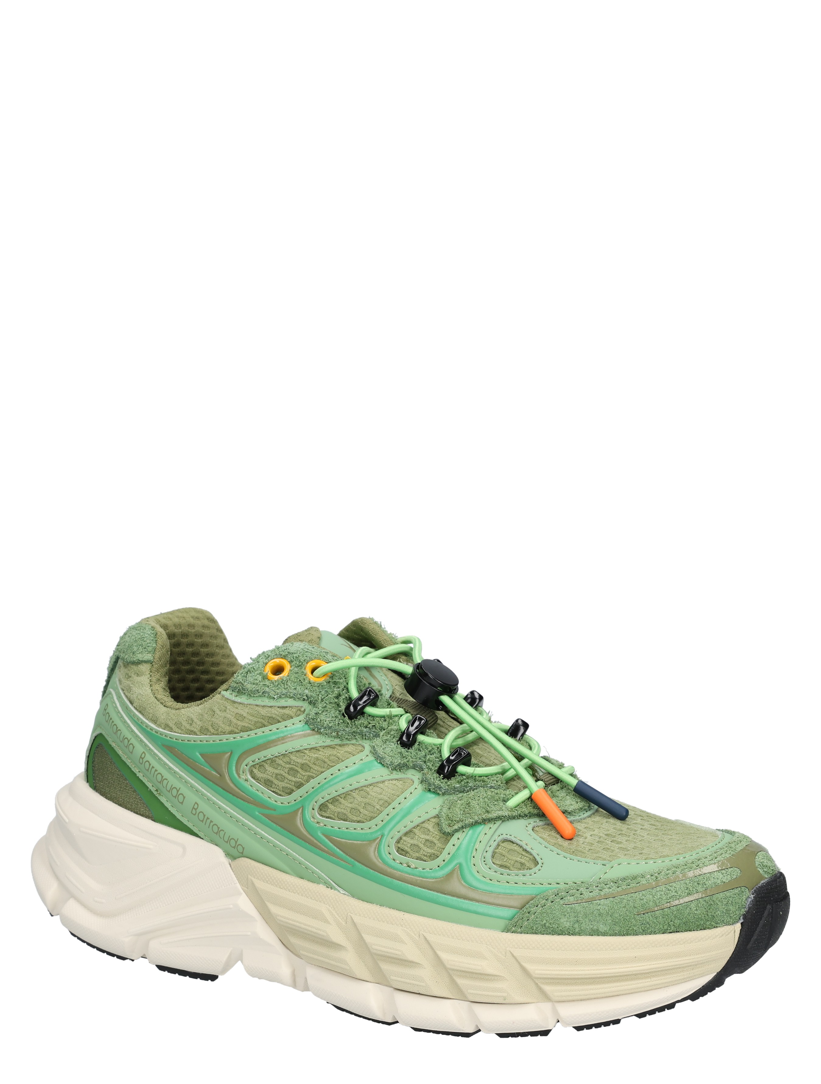 Barracuda Shoes - Round One Women V.2687 Green - Sneakers - Dames - Lage Sneakers - 48927_66_3