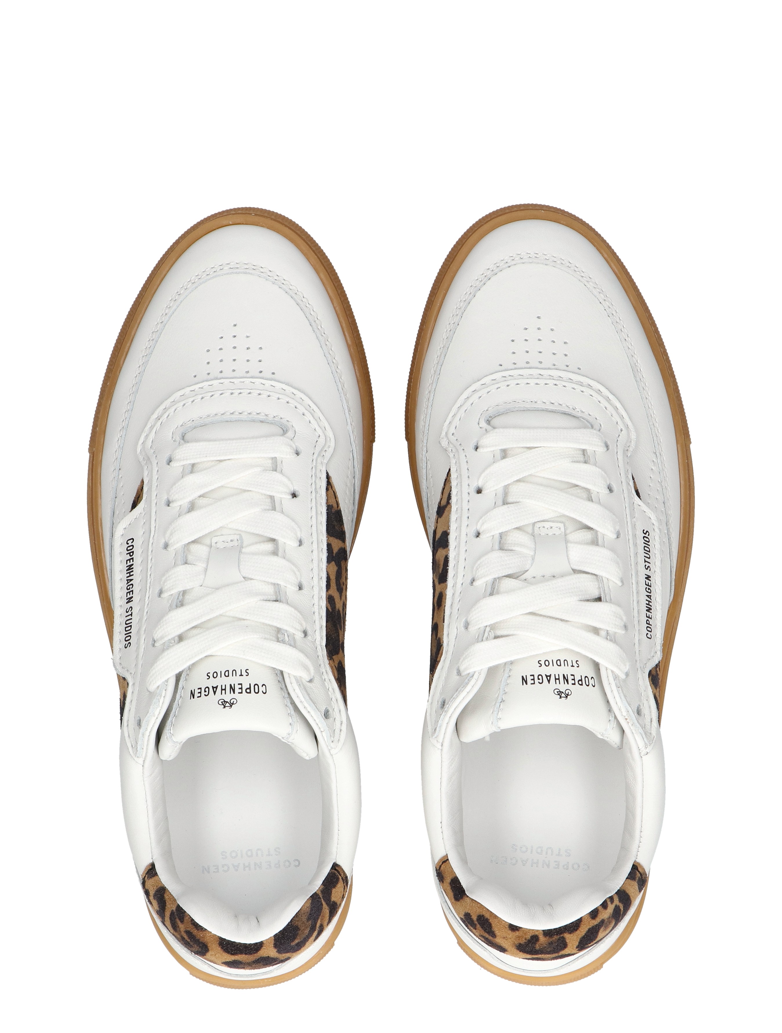Copenhagen Studios - CPH 90 White Leopard - Sneakers - Dames - Lage Sneakers - 48490_82_7