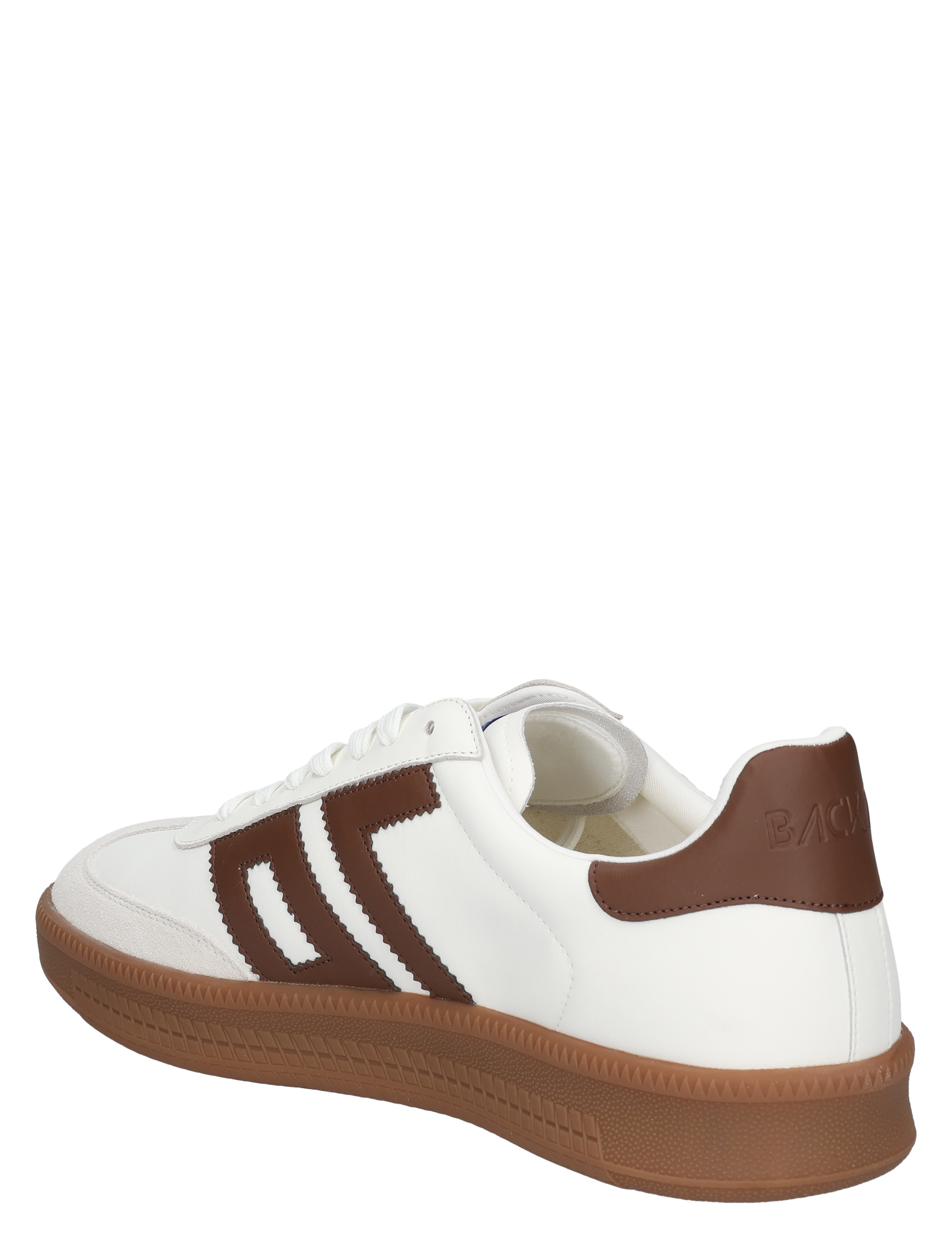 Back 70 - Double Cloud V26-04 Leather White Cuoio - Heren - Lage Sneakers - Sneakers - 50723_72_4