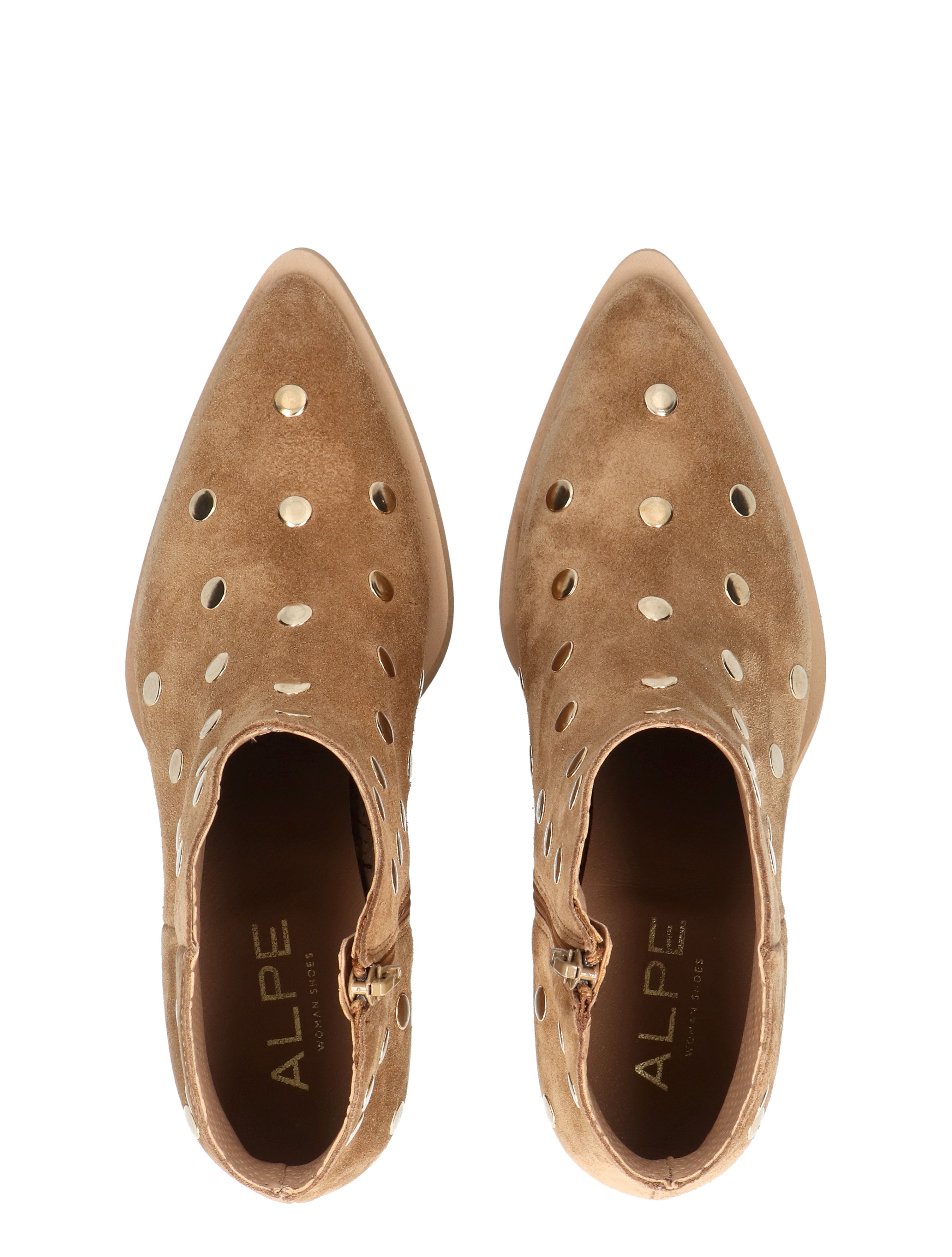 Alpe - 5236 Beige - Dames - Boots - Enkellaarsjes - 50749_77_8