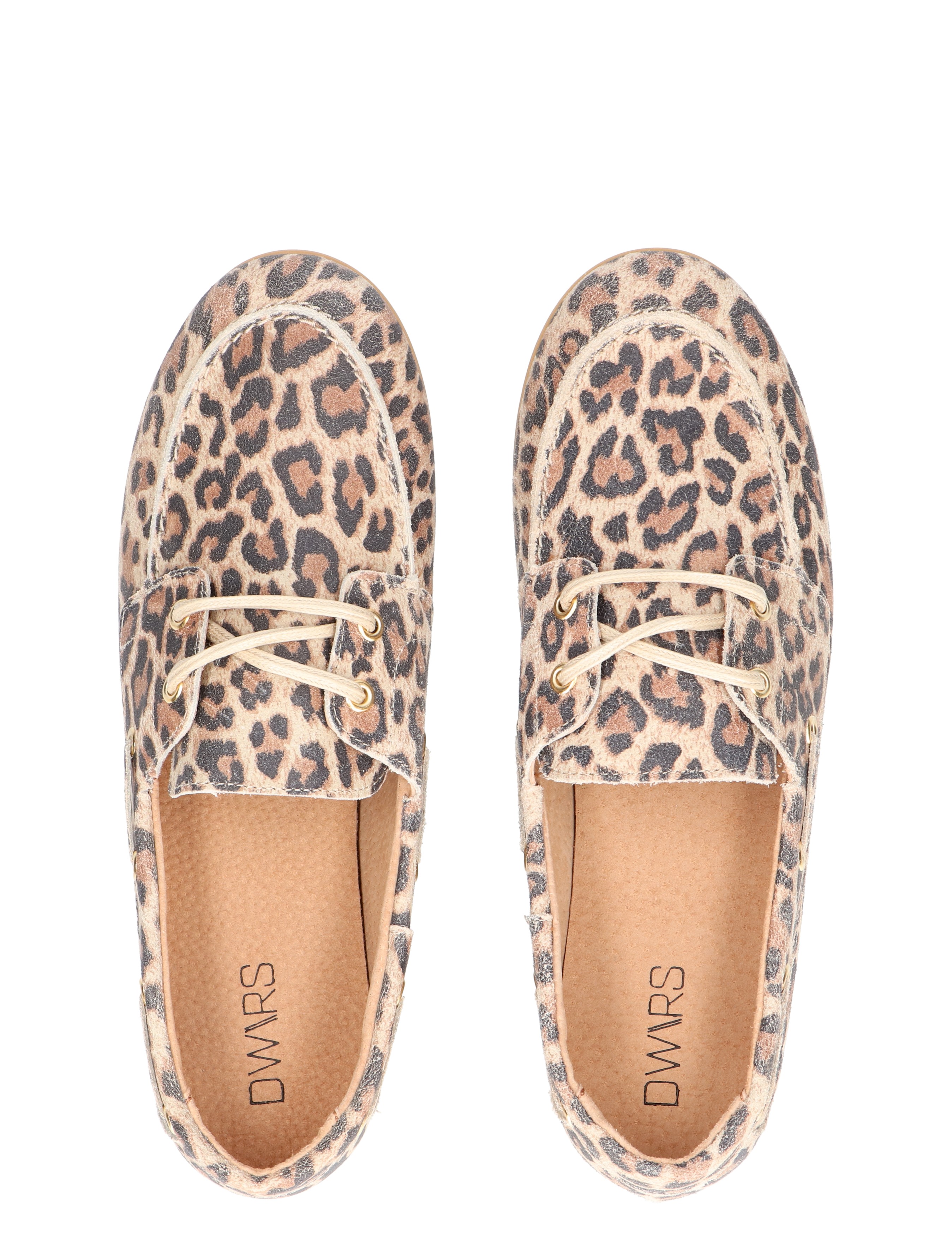 DWRS Label - B11927 03 Latty Leopard - Dames - Loafers - 49726_99_7