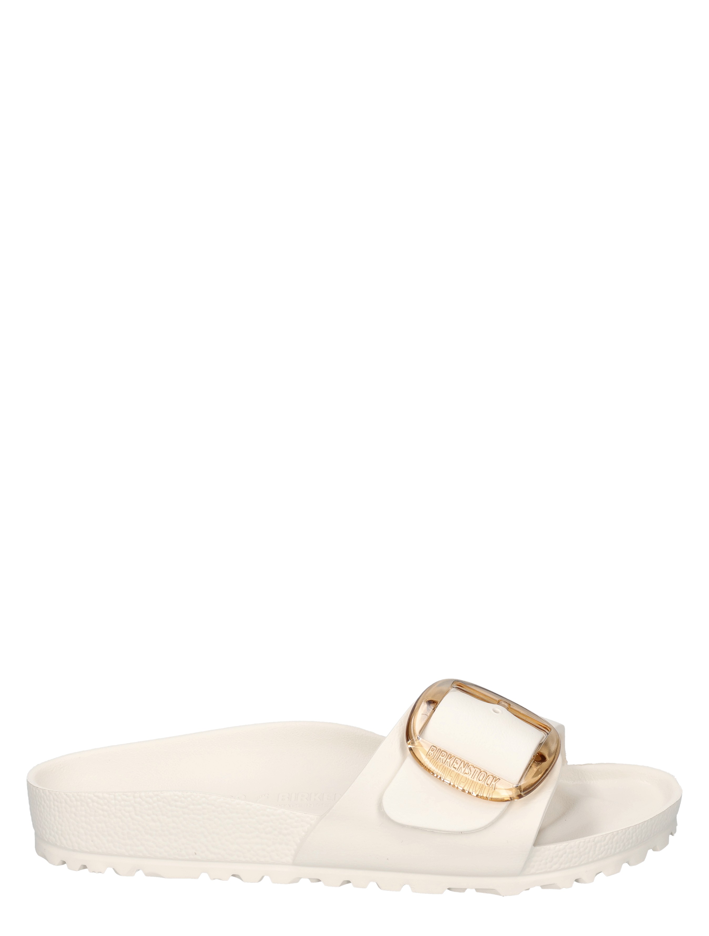 Birkenstock - Madrid Women Big Buckle Eggshell Narrow - Dames - Slippers - 49869_88_2