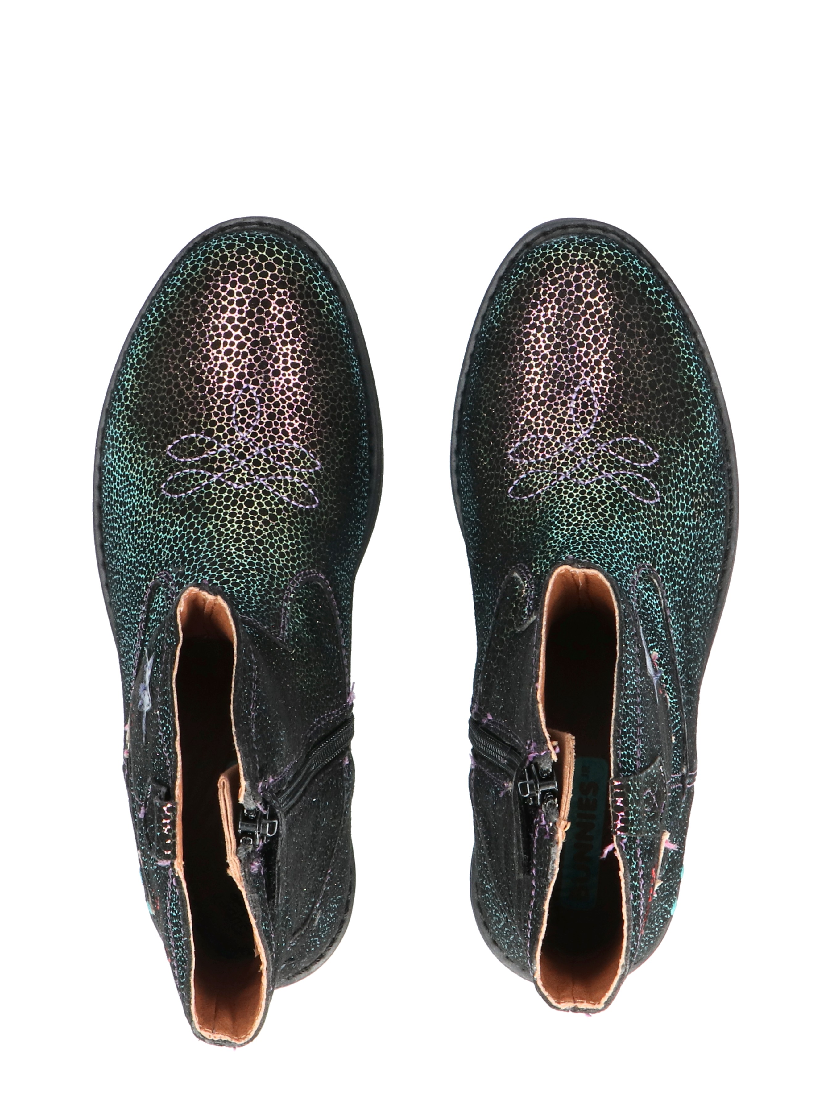 Bunnies - Roos Rodeo Spot Multi Color - Meisjes - Boots - Enkellaarsjes - 45729_59_7