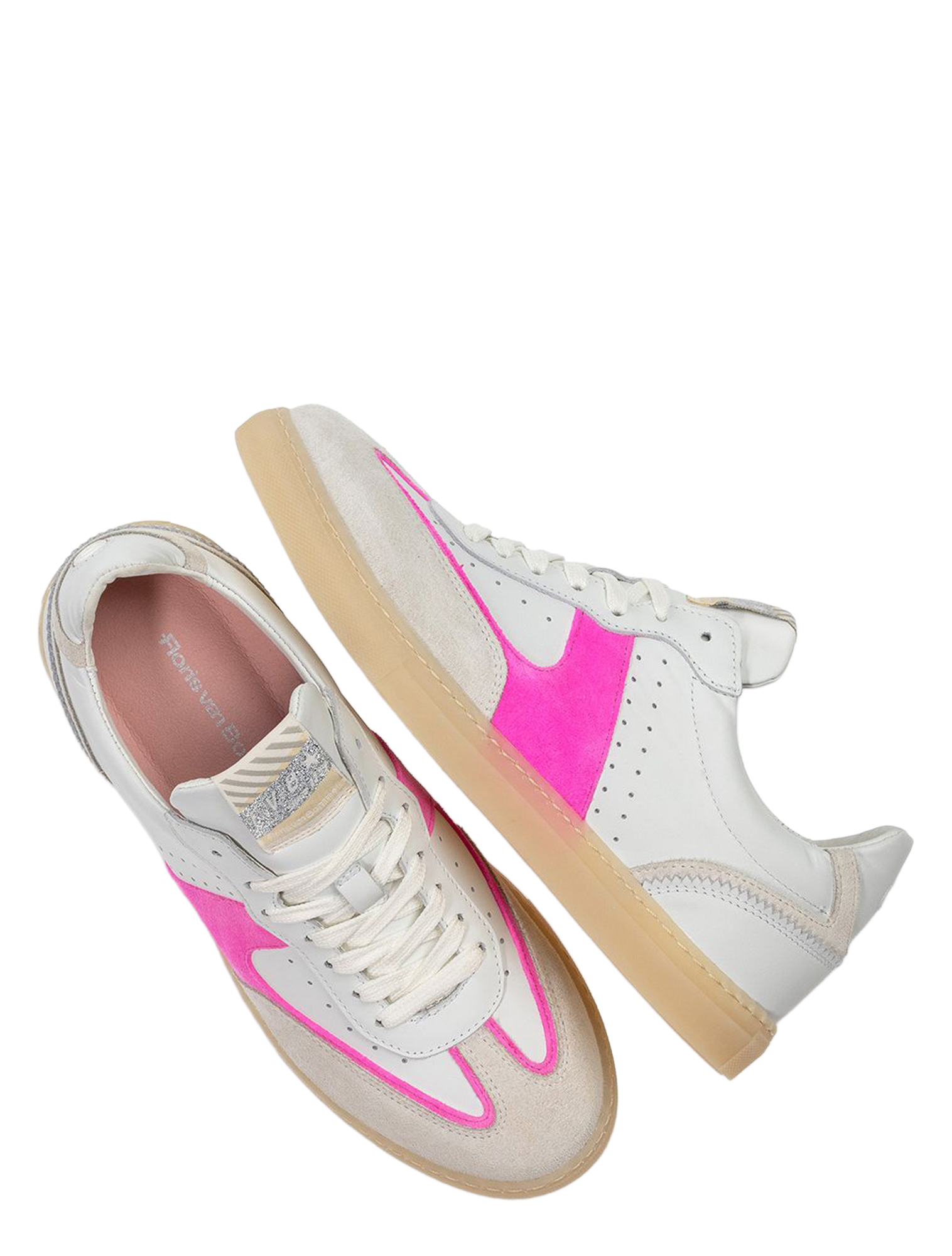 Floris van Bommel - Minni 10096 04.23 White - Sneakers - Dames - Lage Sneakers - 51475_84_3