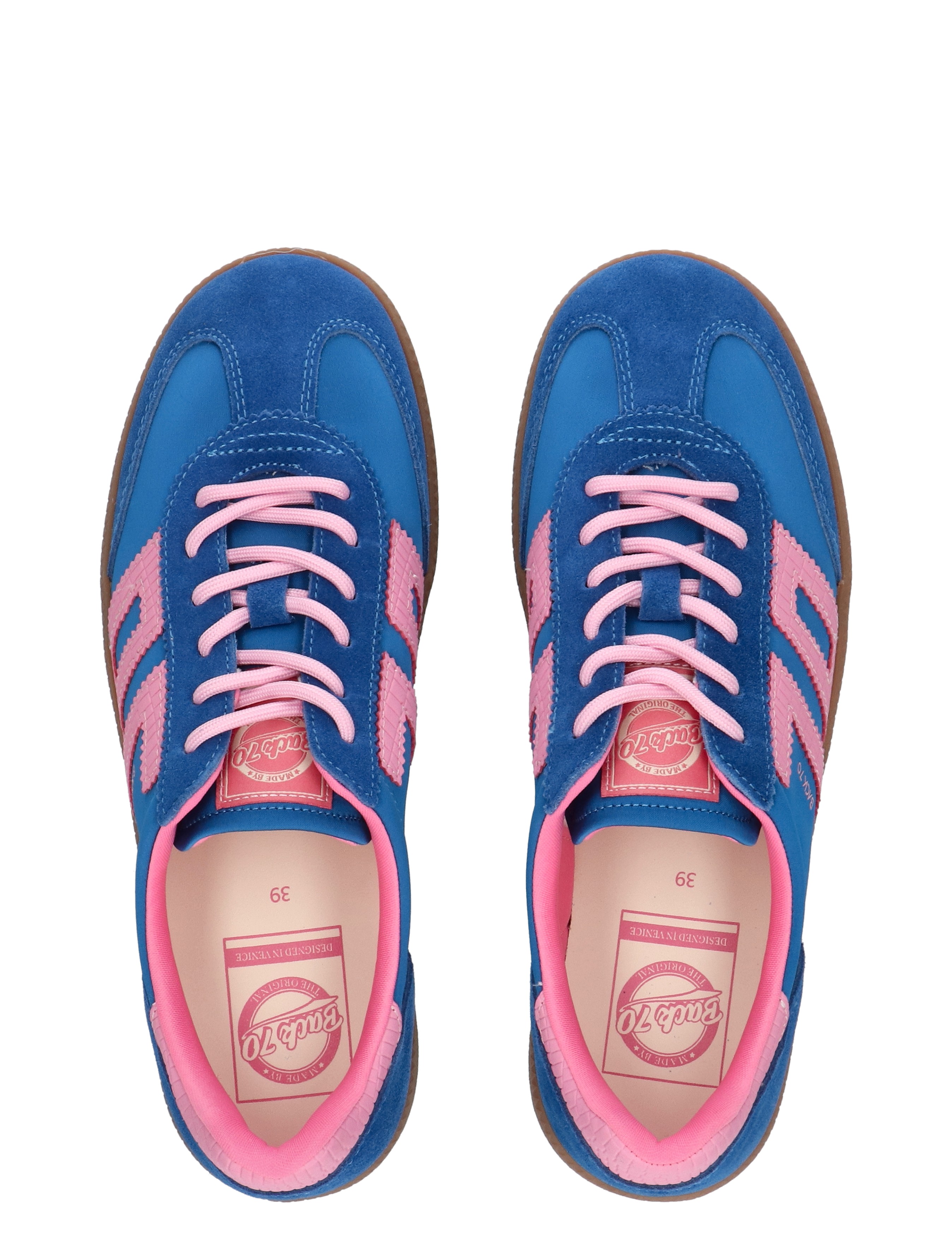 Back 70 - Ghost Satin C26-108 Satin Sapphire - Dames - Sneakers - Lage Sneakers - 50721_34_8