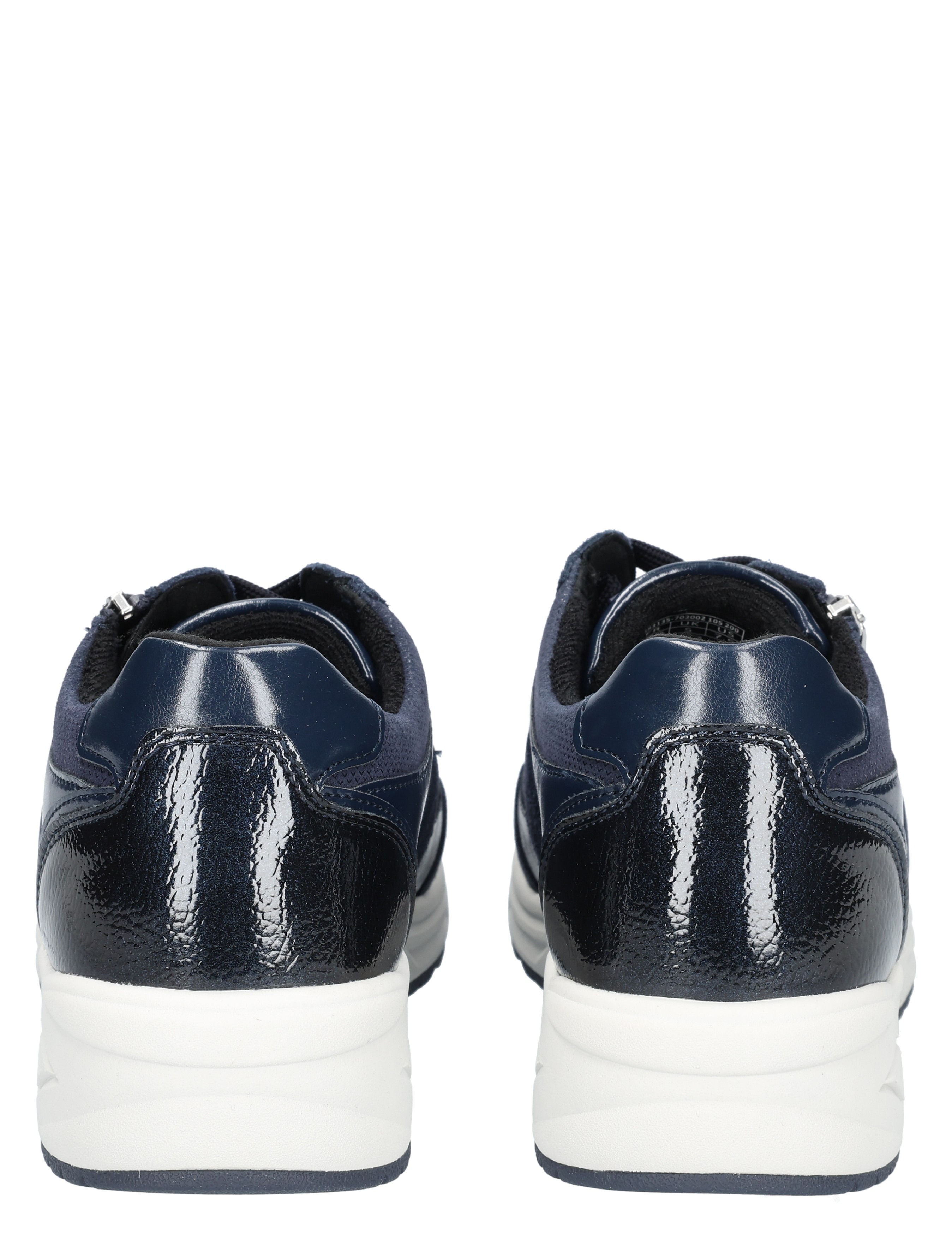 Waldlaufer - 703002 105 200 Blue H-Wijdte - Dames - Veterschoenen - Casual Veterschoenen - 48868_33_6