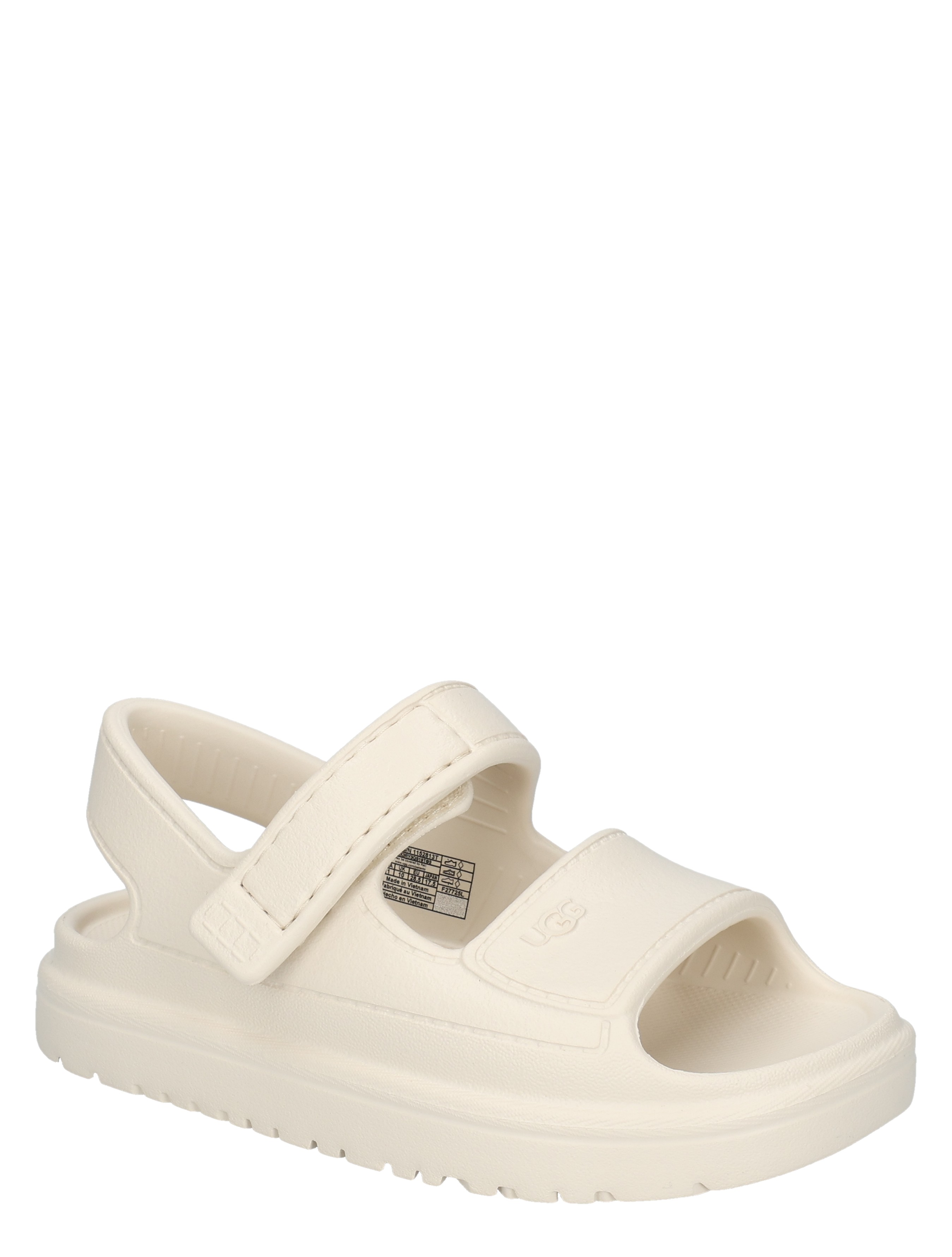 sandalen, sandalen met sluiting, witte sandaal, comfortzool, strapinstructie