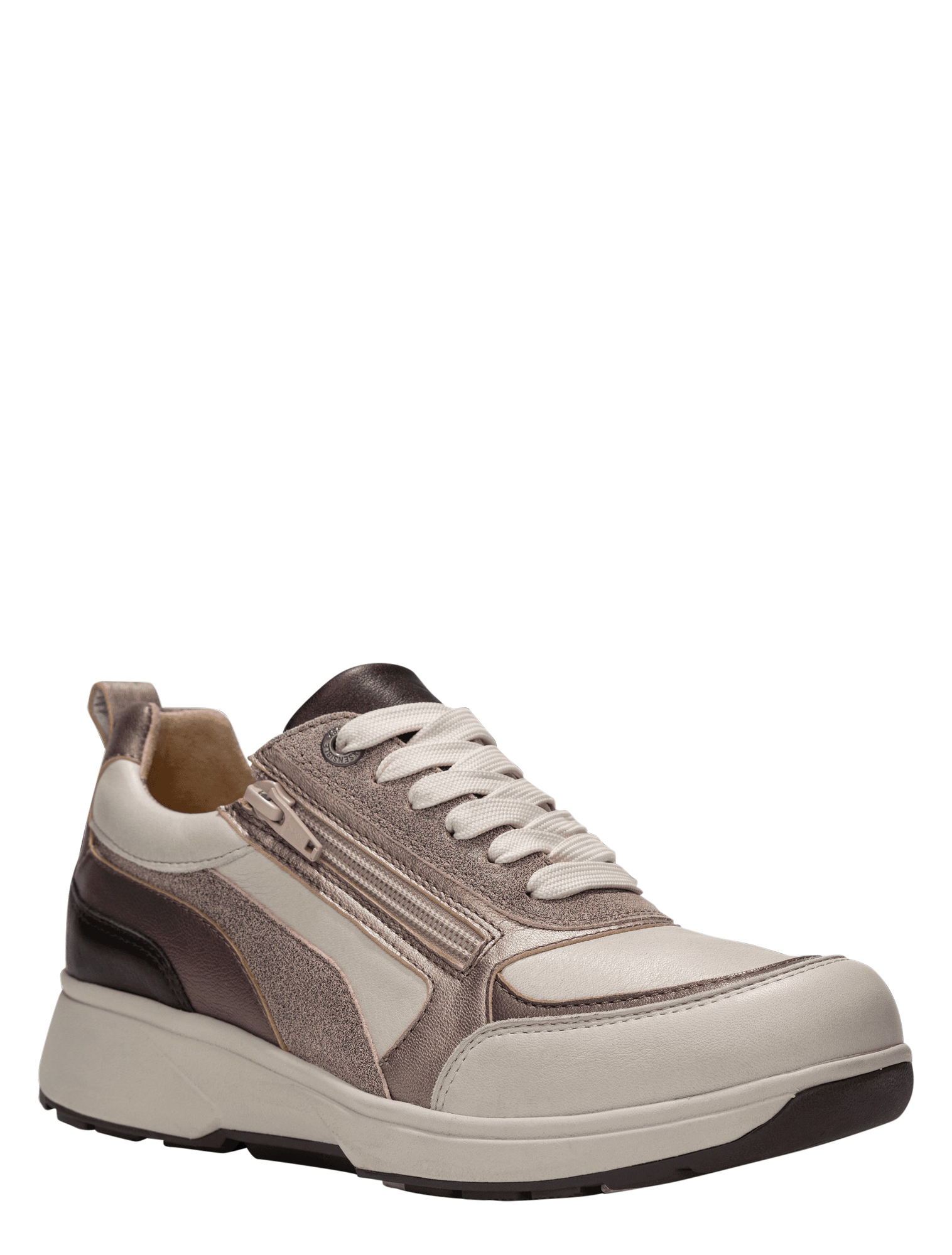 Xsensible - 30222.3 530 Taupe Combi H-Wijdte - Dames - Veterschoenen - Casual Veterschoenen - 50494_77_3