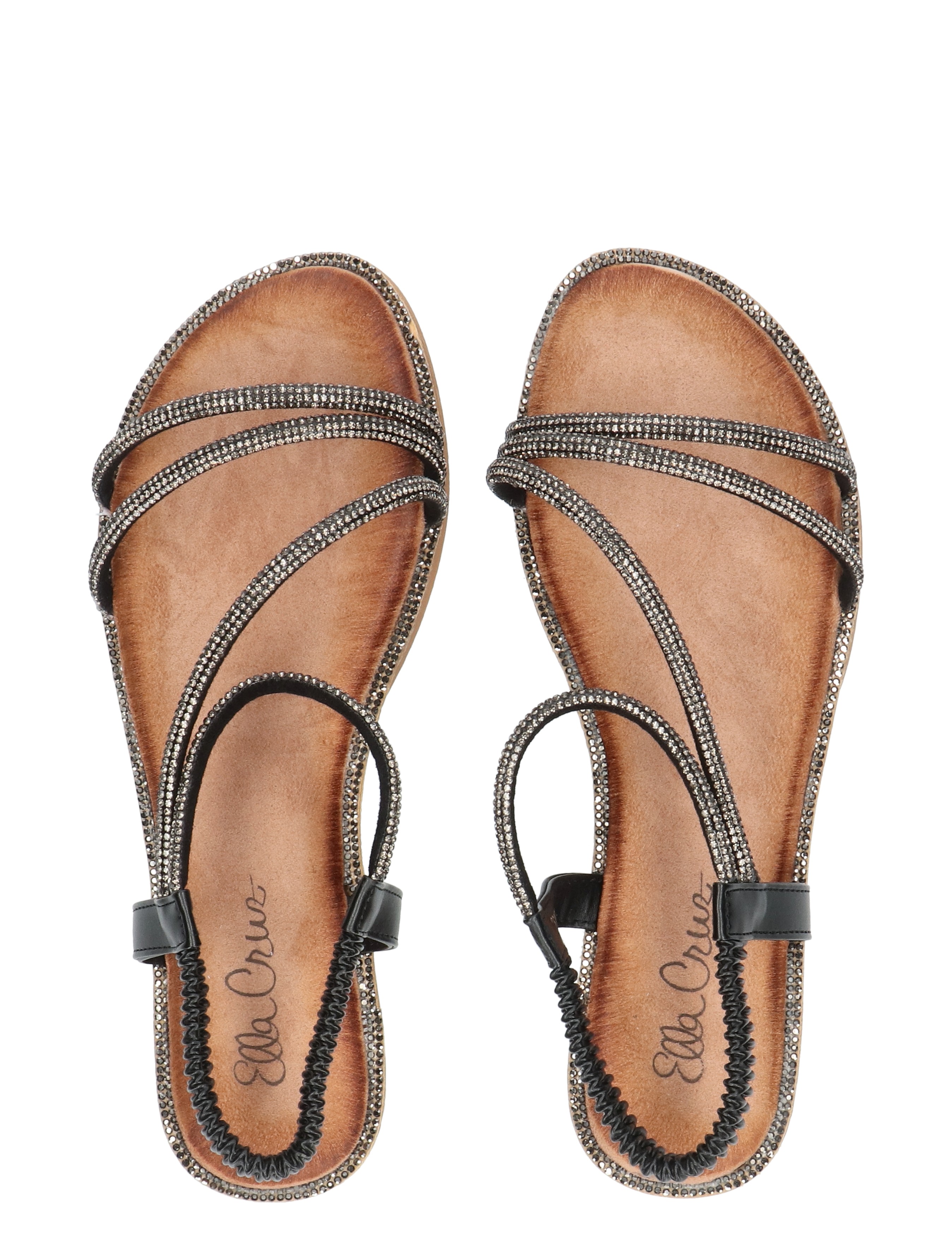 sandalen, strass, sandalen met kralen, sandalen met enkelbandje, open toe