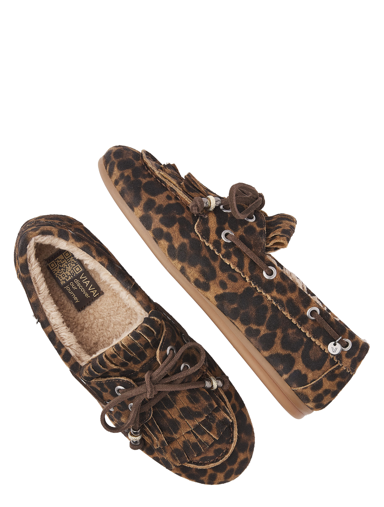 leopard, suède, slippers, lederen?