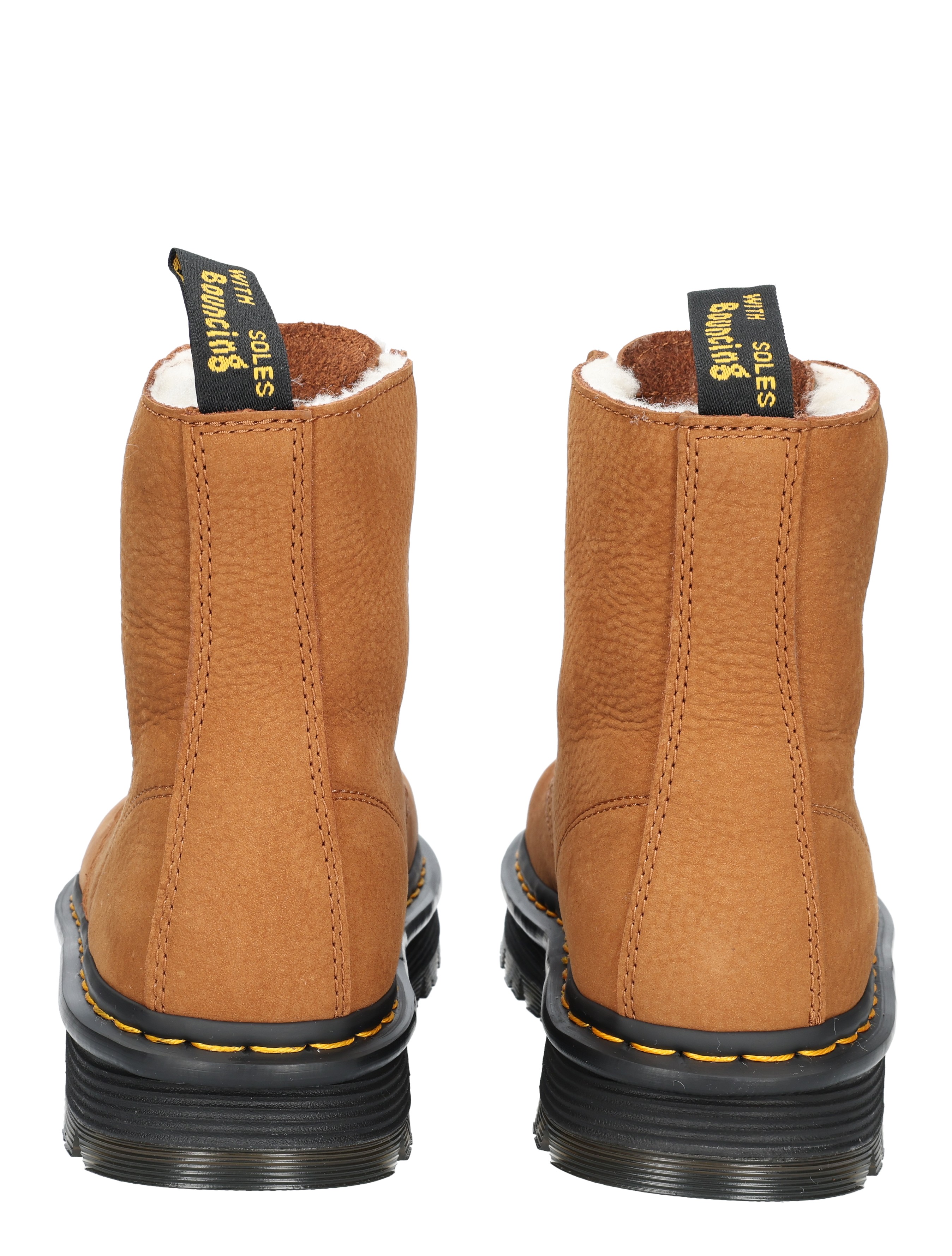 Dr. Martens - Zebzag Slip On Boot 42019200 Desert Brown Milled - Dames - Boots - Biker Boots - 48222_22_6