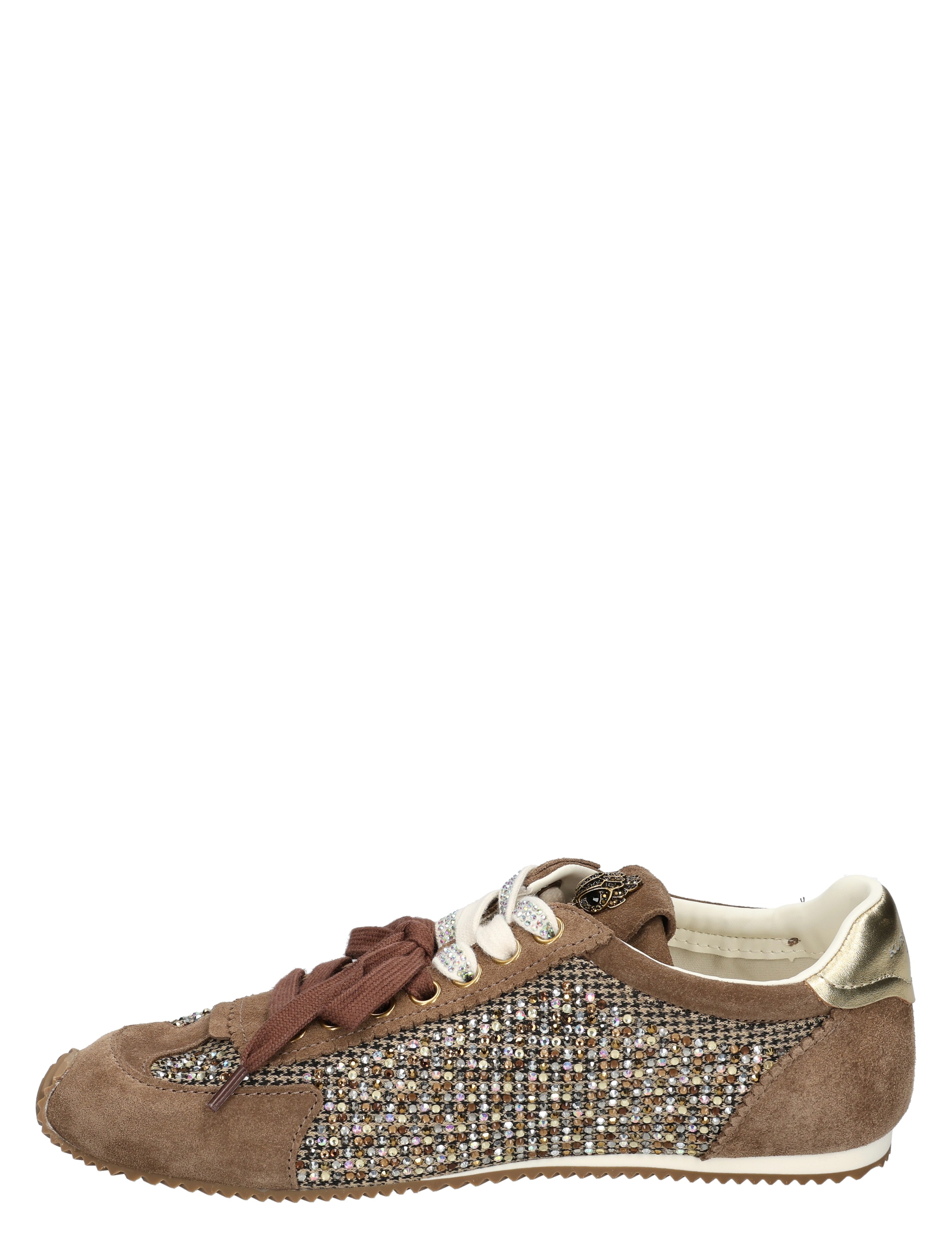 Kurt Geiger - Islington Sneaker 43 Beige Combi - Dames - Sneakers - Lage Sneakers - 49592_22_2