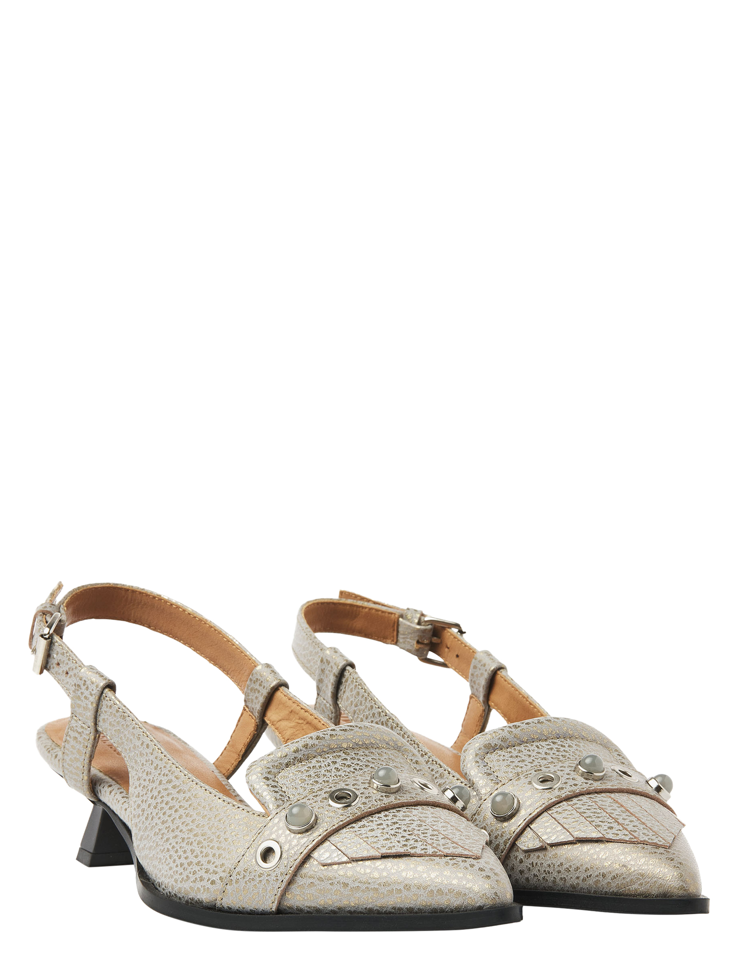 VIA VAI - 62398 Lea Aileen 03-1218 Tolosa Loden - Dames - Slingbacks - 51366_99_2