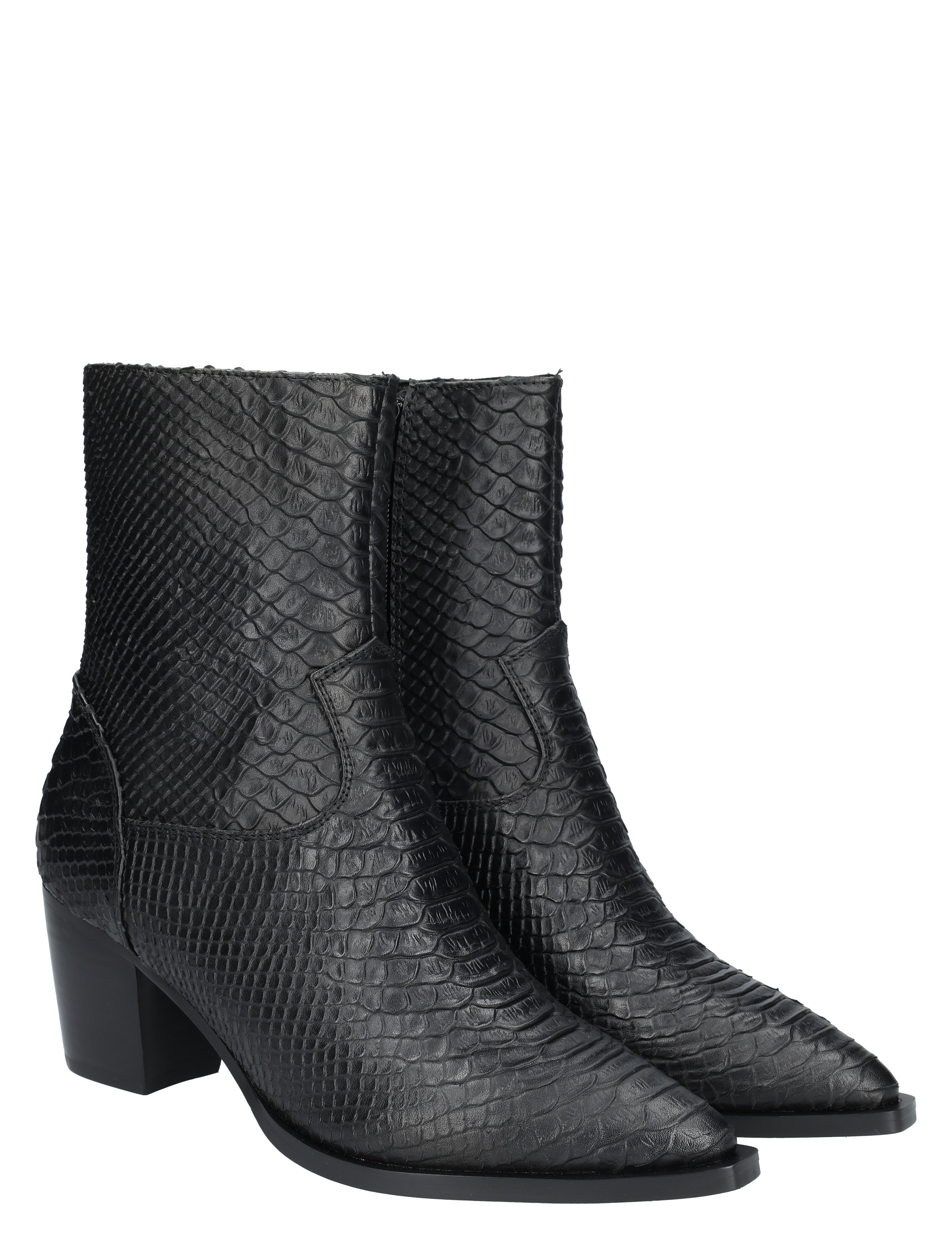 Di Lauro - Carla Black Leather - Dames - Boots - Enkellaarsjes - 49516_11_5