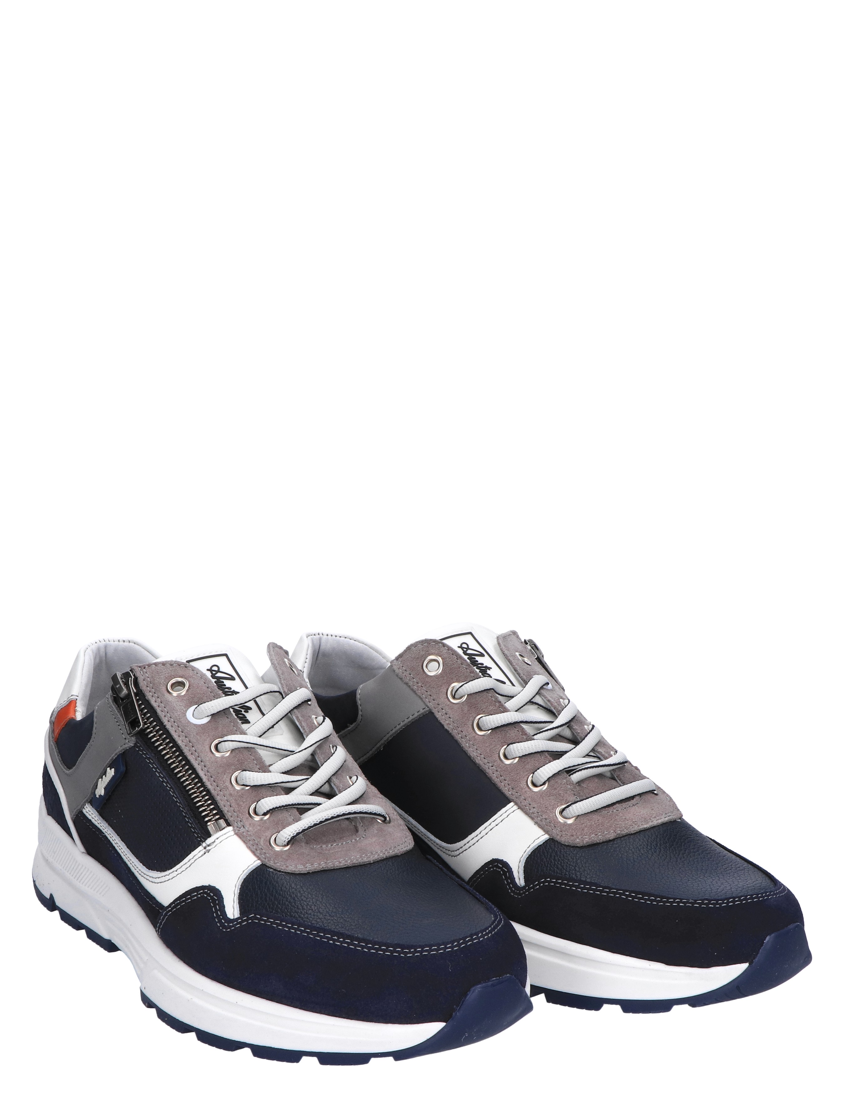 Australian - Connery  Blue Green Orange H-Wijdte - Heren - Veterschoenen - Casual Veterschoenen - 47089_33_5