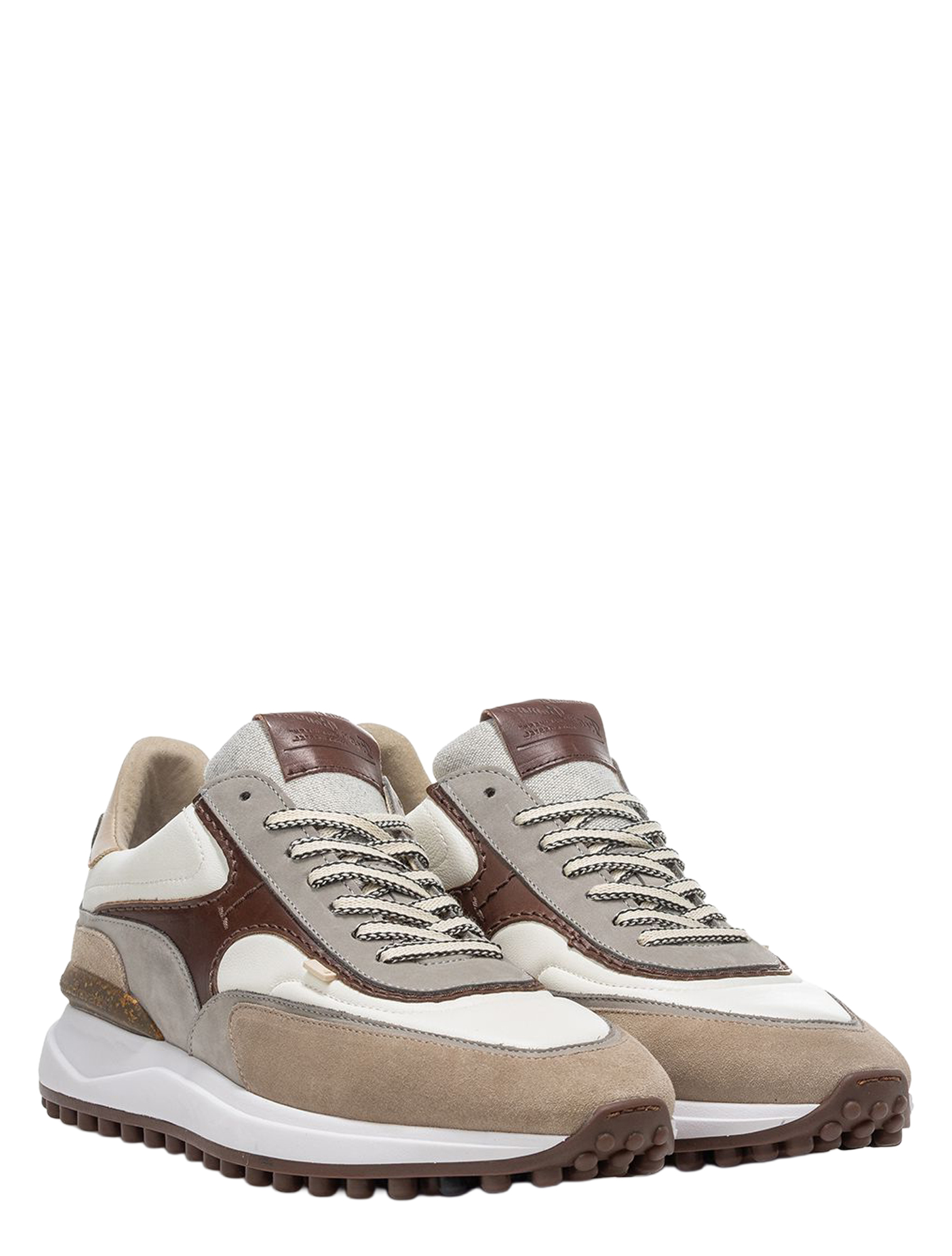 Floris van Bommel - Noppi 10207 37.10 White G+Wijdte - Heren - Lage Sneakers - Sneakers - 51424_87_2