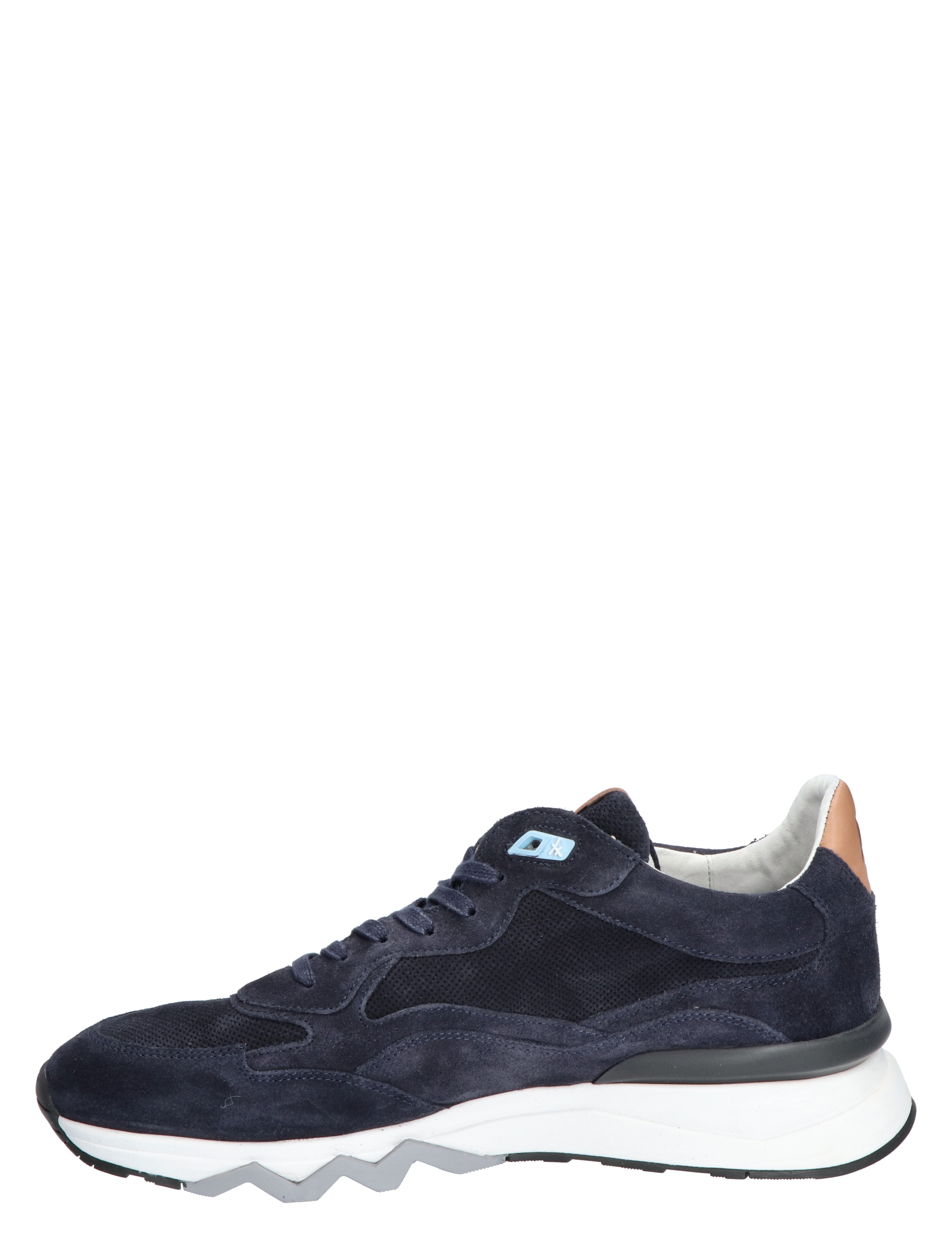 Floris van Bommel - De Zager 02.18 Dark Blue G+ Wijdte - Heren - Lage Sneakers - Sneakers - 41322_33_2