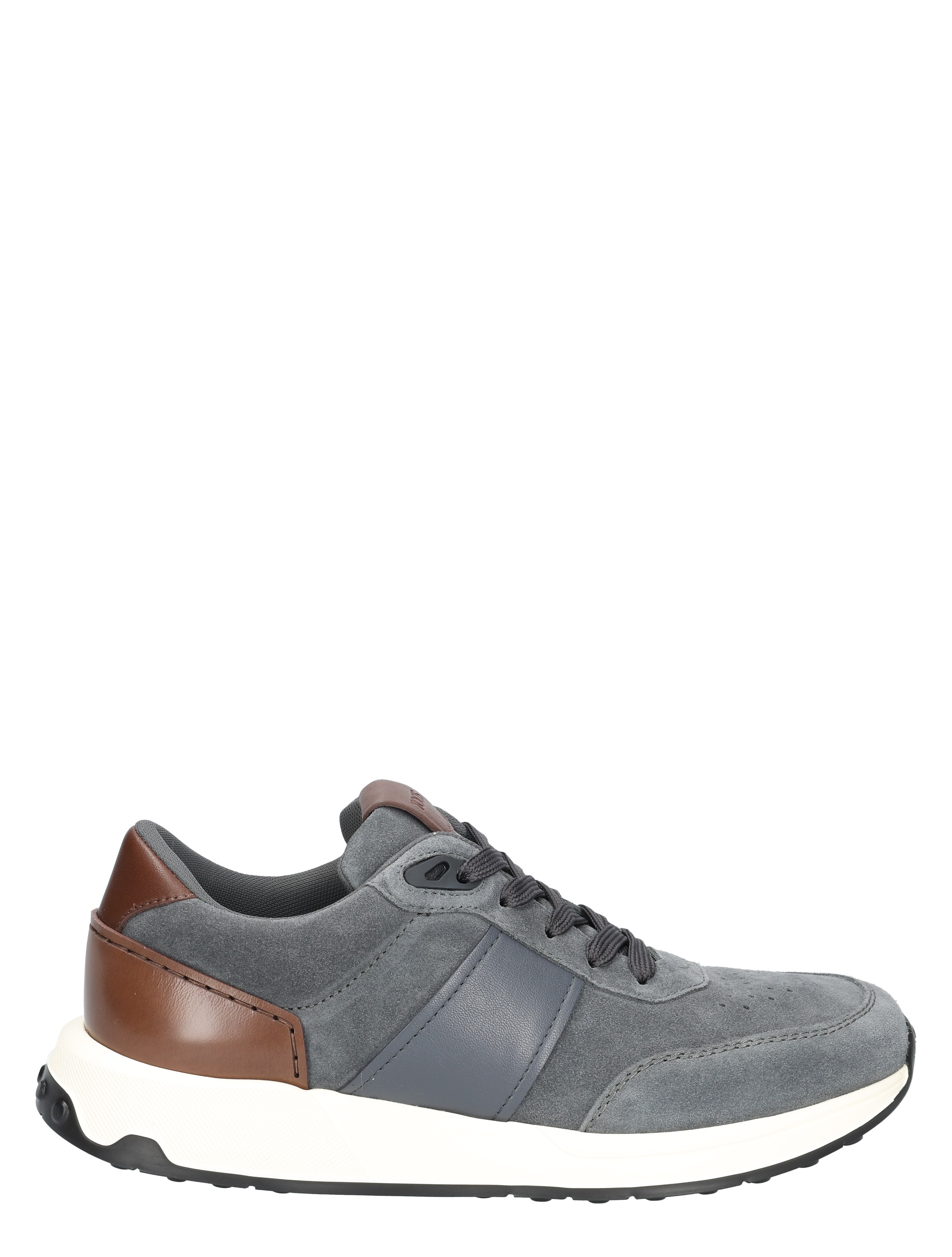 Tods - Sneakers in Suede IRA RD13 Grey - Heren - Lage Sneakers - Sneakers - 48236_99_1