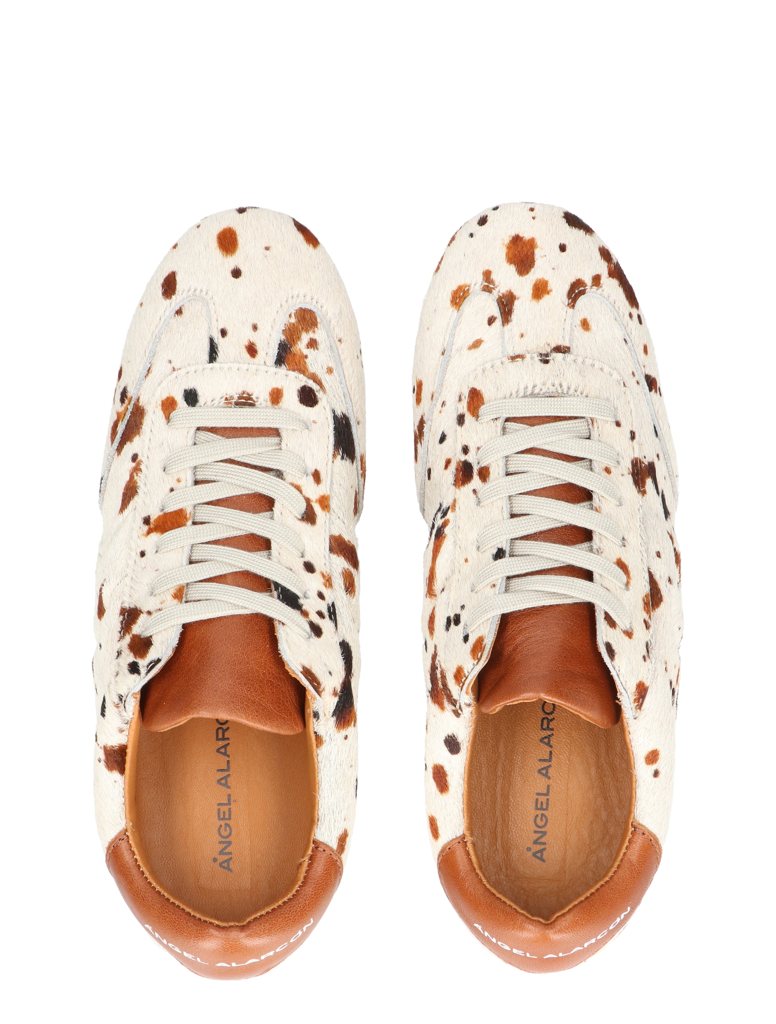 Angel Alarcon - 25616-218A Saratoga White Brown - Sneakers - Dames - Lage Sneakers - 49101_82_7