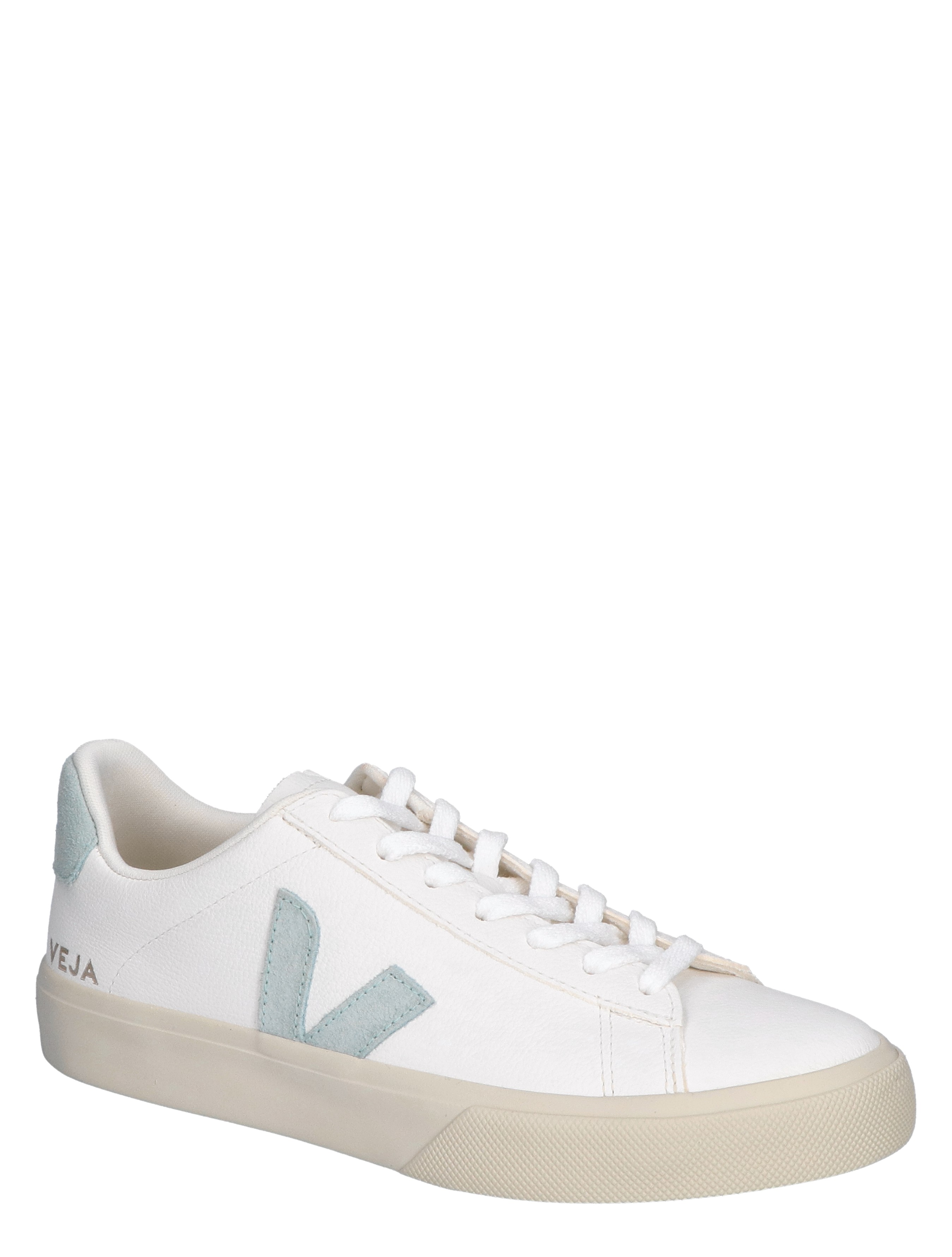 Campo Women Leather White Green
