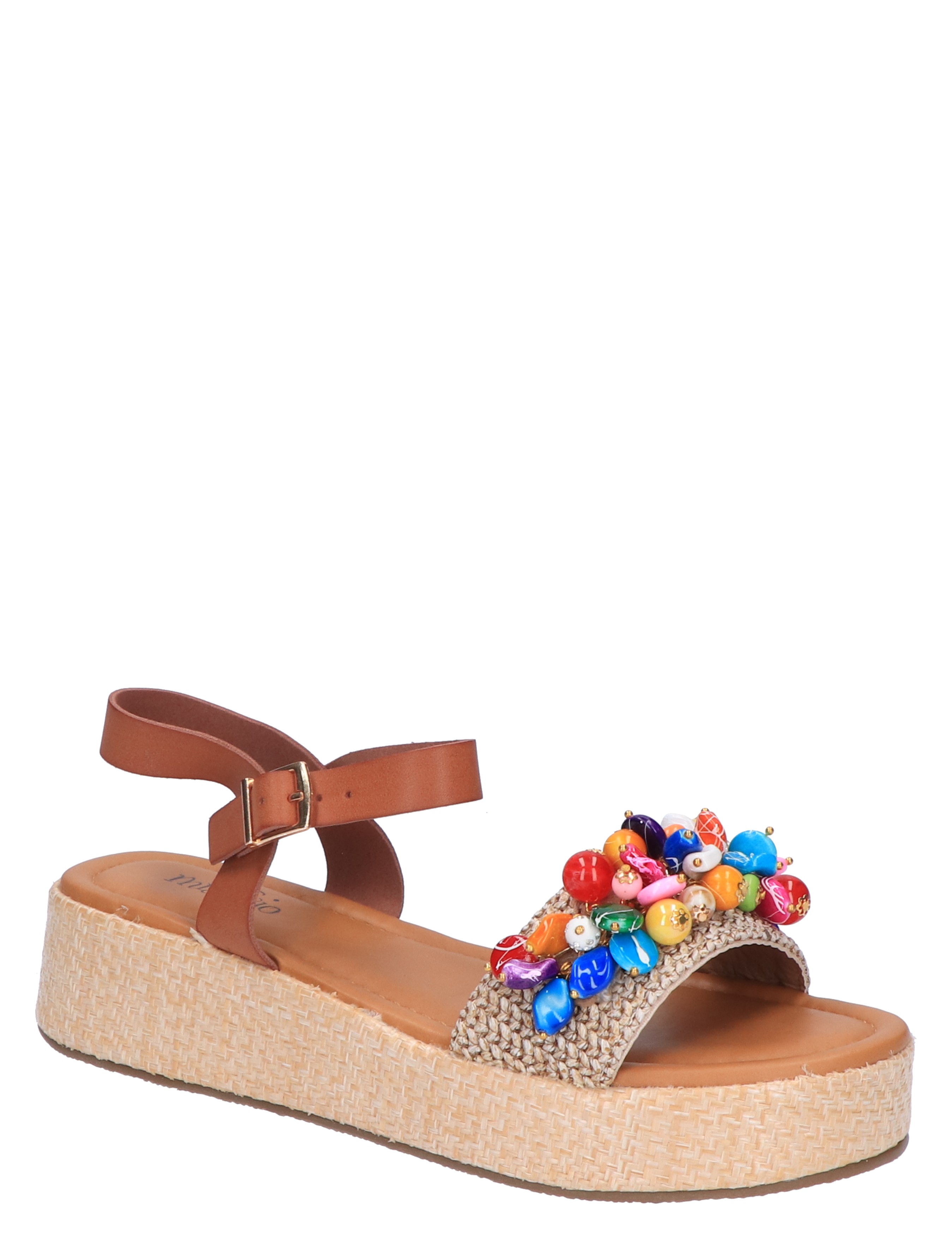 Lisa & Jo - Willeniek Brown Beige - Dames - Sandalettes - 47617_22_3