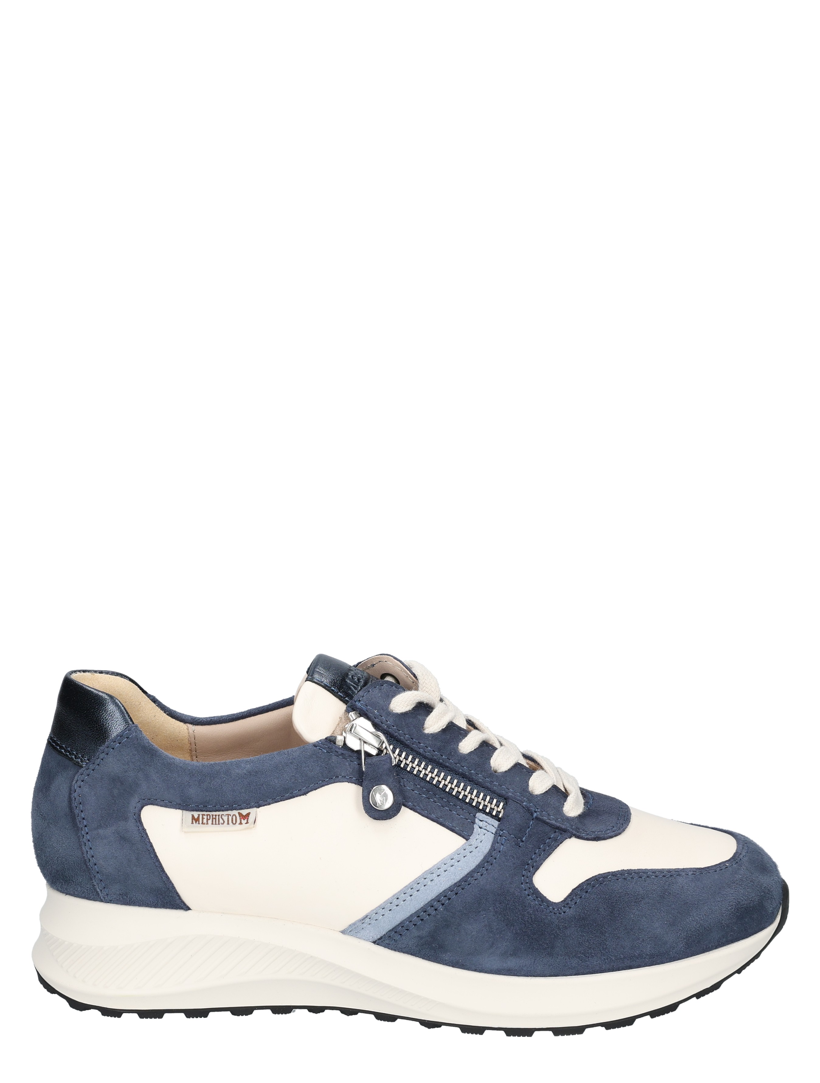 Mephisto - Kim Jeans Blue G-Wijdte - Dames - Veterschoenen - Casual Veterschoenen - 51011_33_1