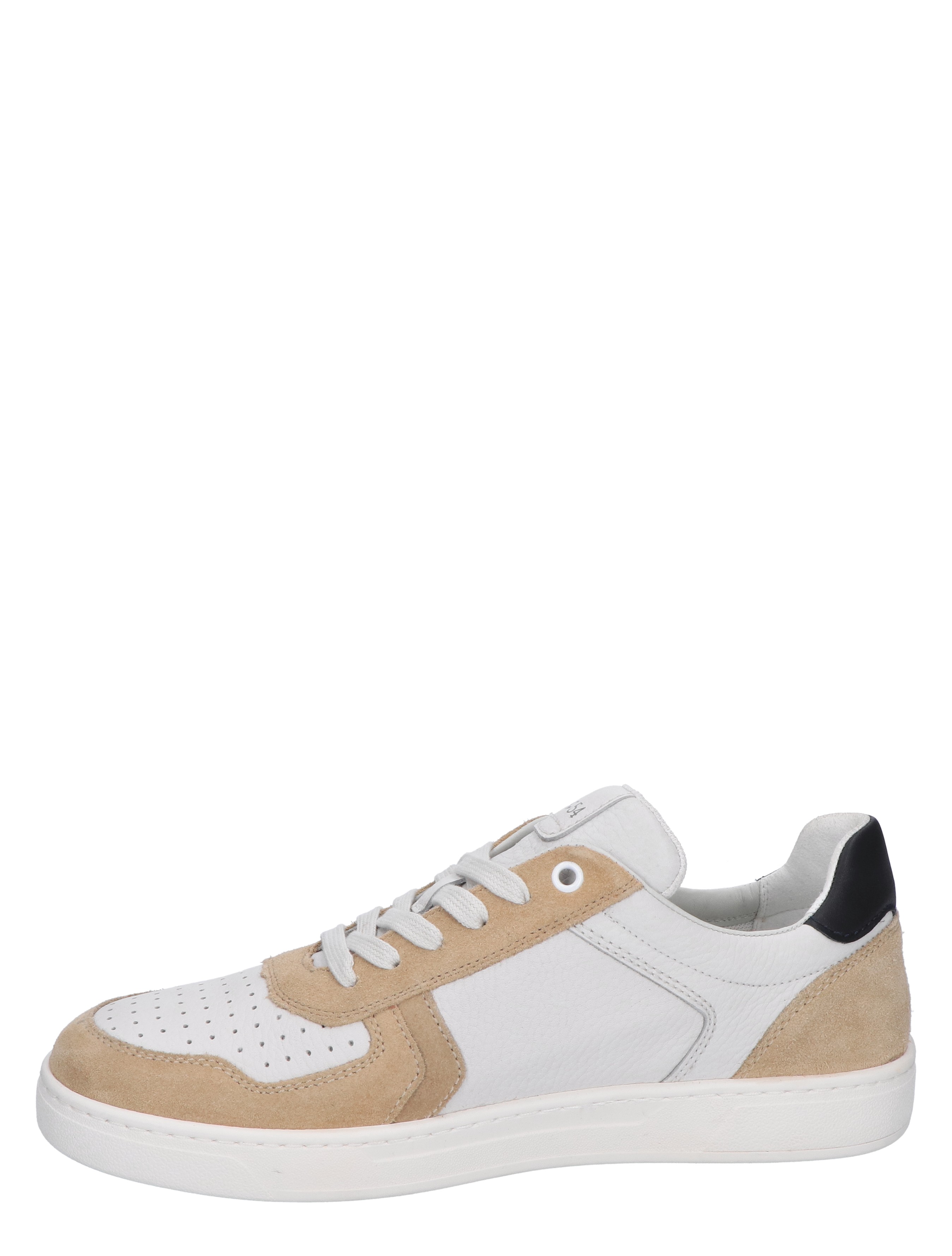 Sioux - Tertulio 12212 Beige White H-Wijdte - Heren - Veterschoenen - Casual Veterschoenen - 47451_78_2
