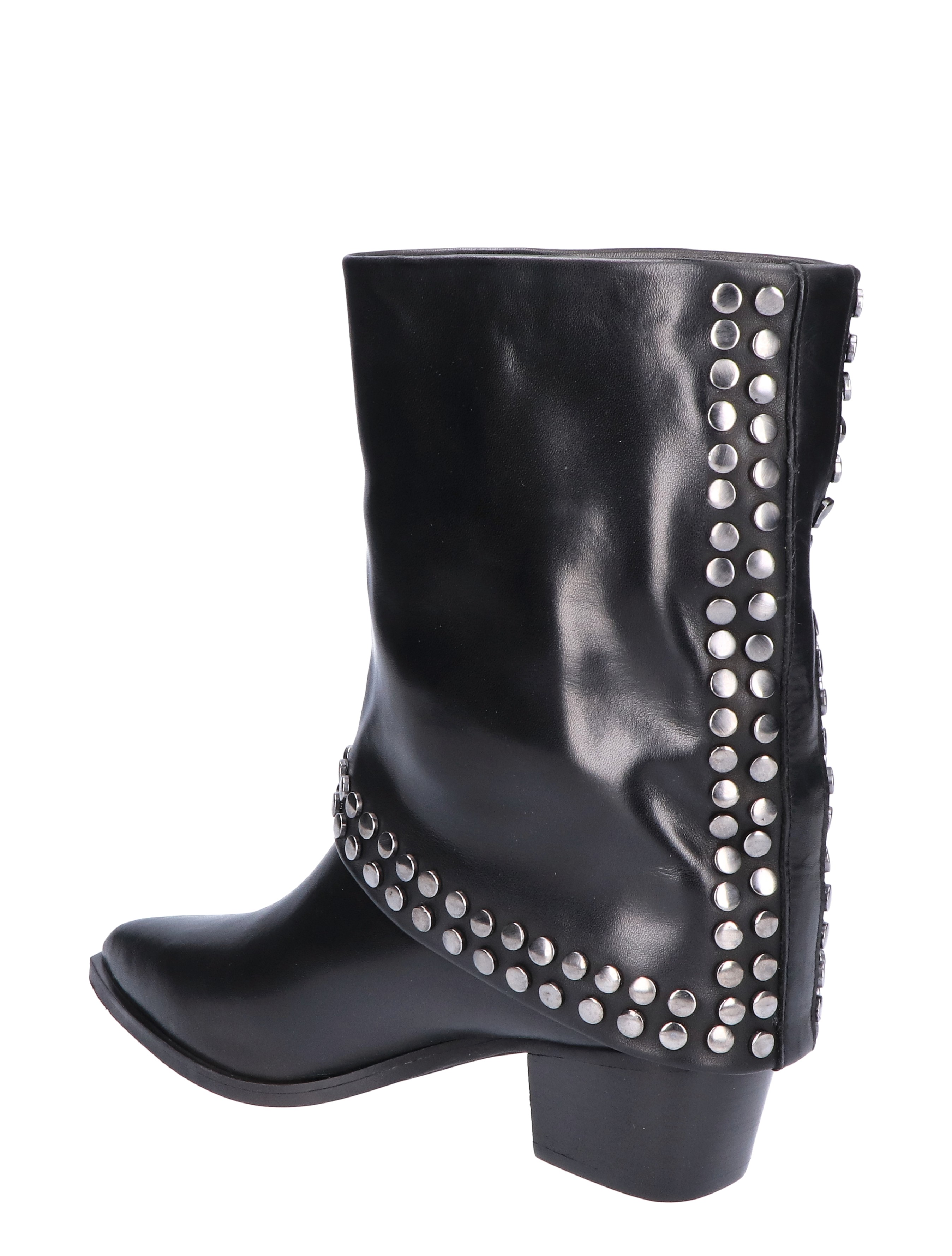 Julie Dee - MS023 Black - Dames - Boots - Lange Laarzen - 46184_11_4