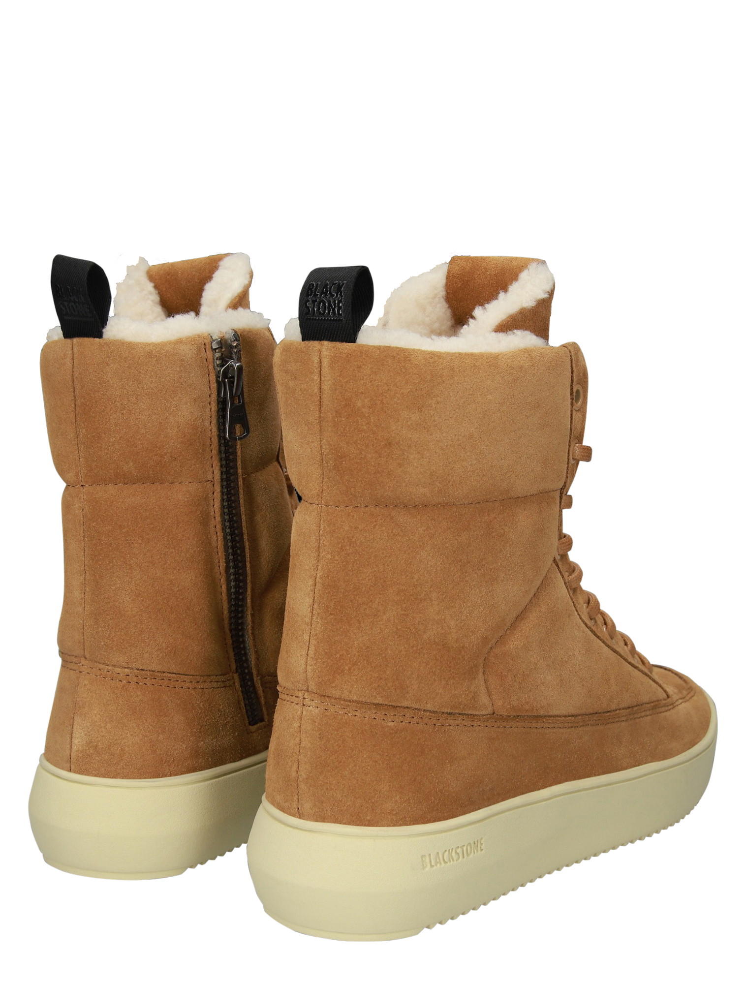 Blackstone Footwear - AL215 Ginger Brown - Dames - Boots - Veter Boots - 44339_02_4