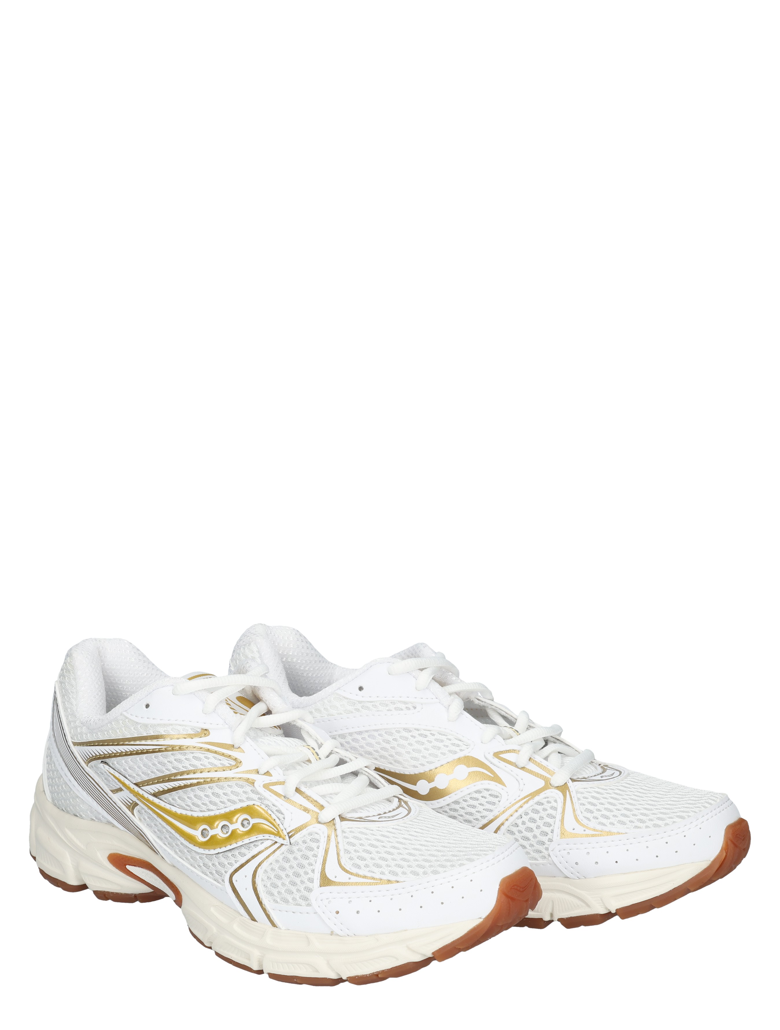 Saucony - Ride Millenium Women 43 White Bronze - Dames - Sneakers - Lage Sneakers - 49683_85_5