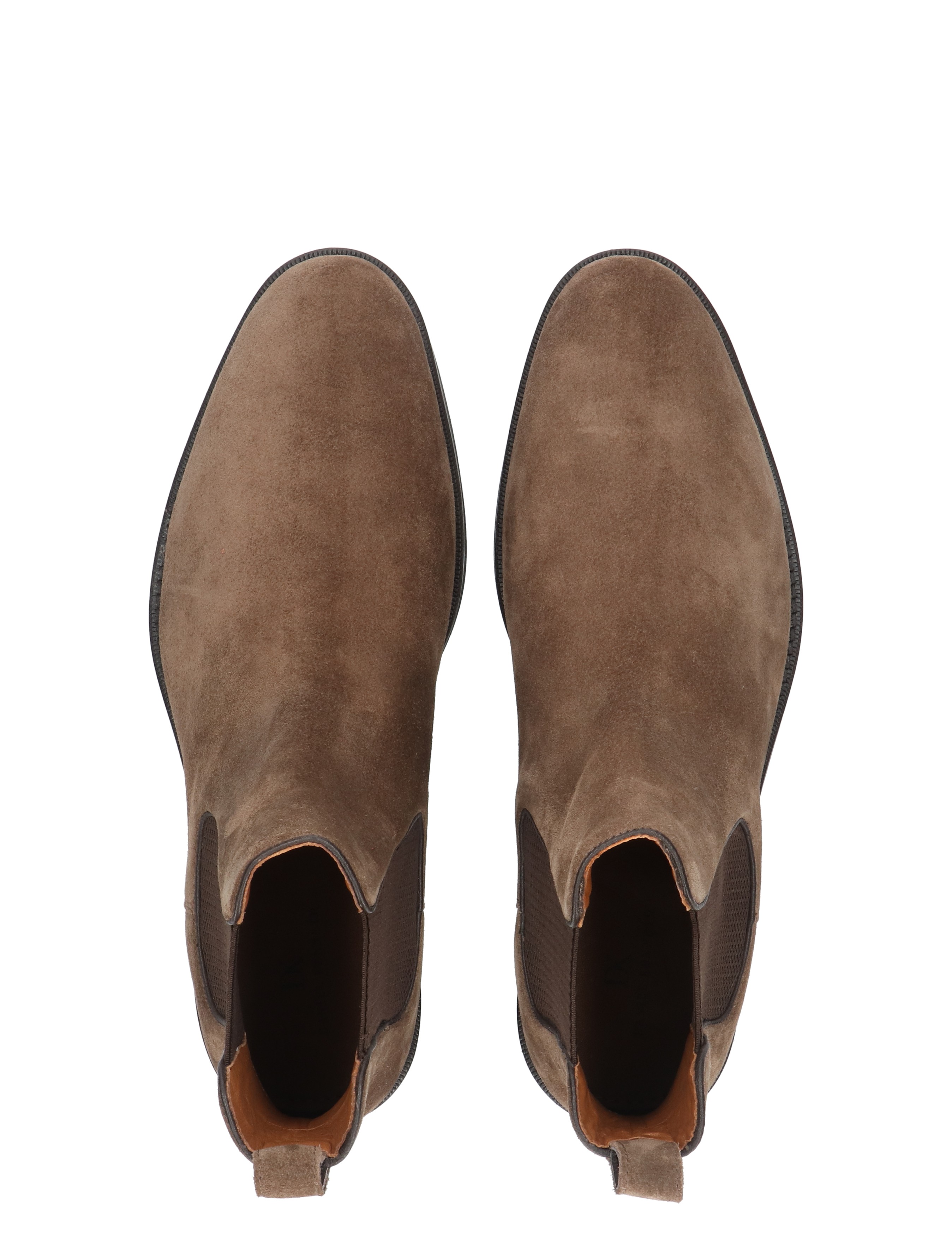 laarzen, Chelsea, westen, suede, bruine