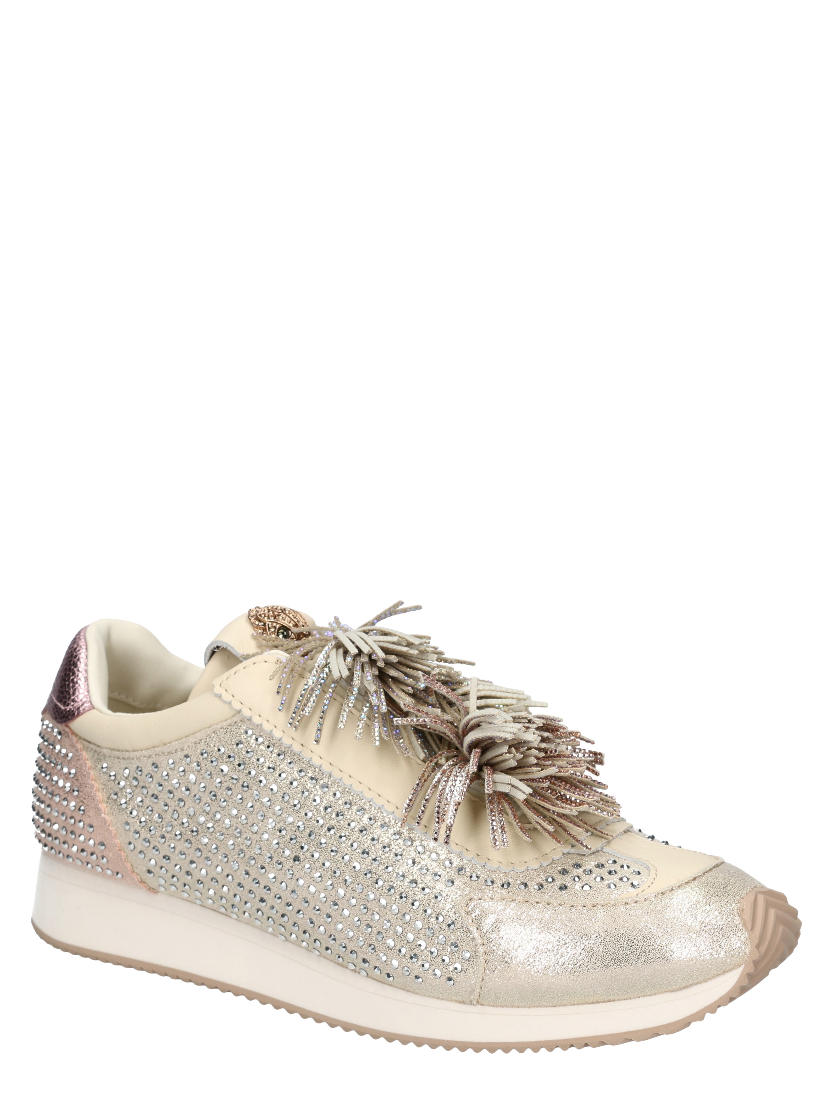 Kurt Geiger - Islington PomPom Sneaker Metal Combi - Sneakers - Dames - Lage Sneakers - 49593_53_3