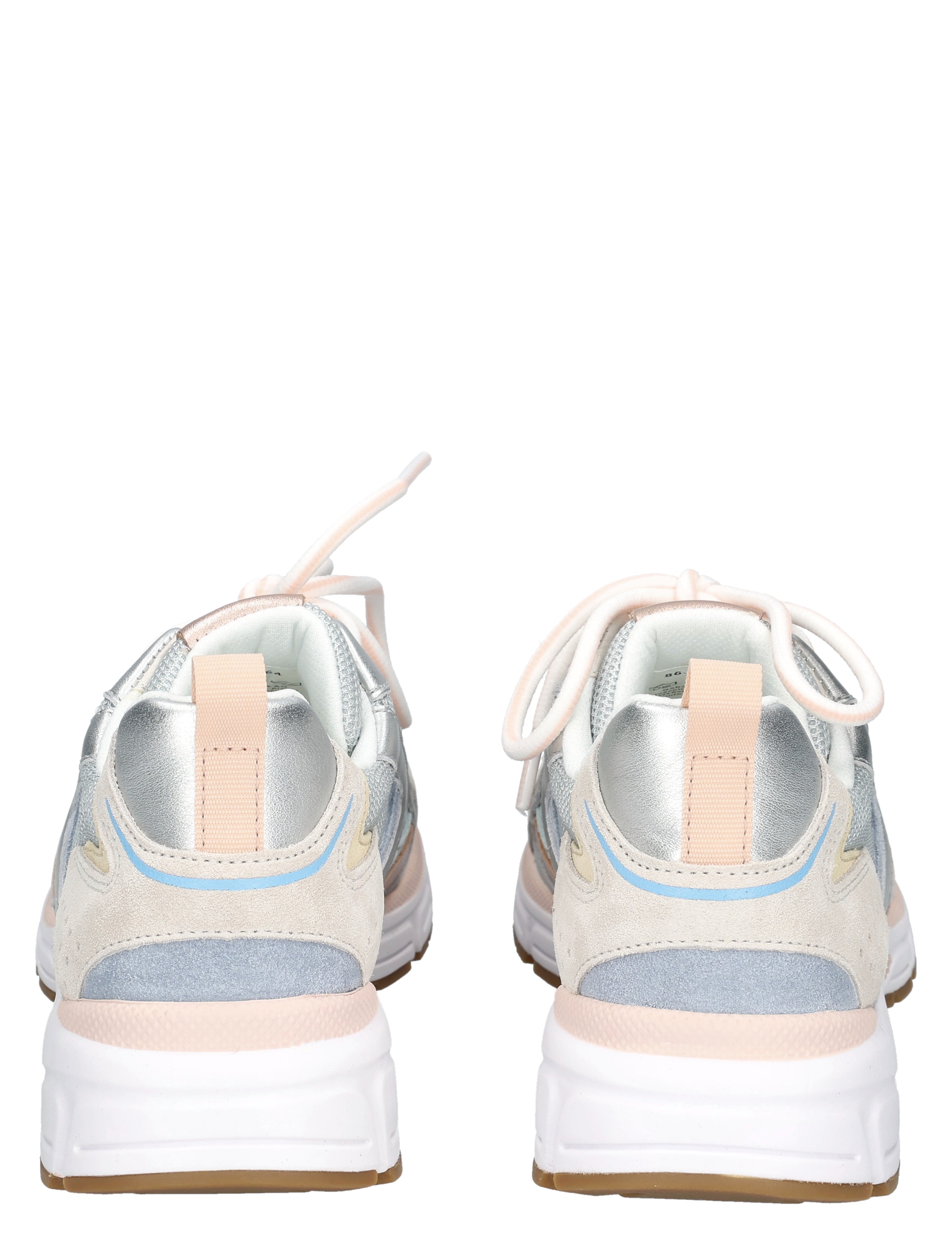 Gabor - 86.536.64 64 weiss/silber/pastell - Dames - Veterschoenen - Casual Veterschoenen - 50003_88_7