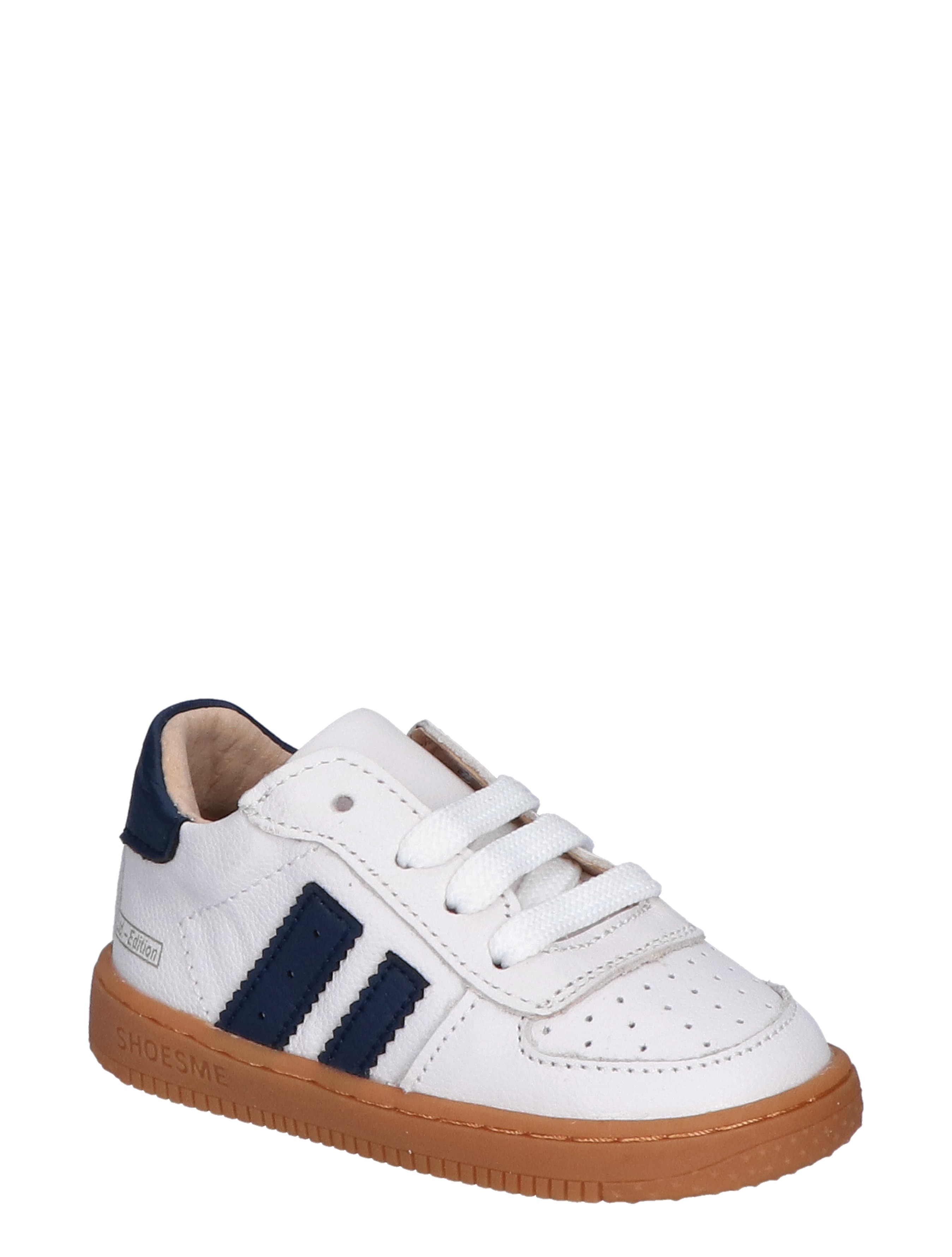 Shoesme - BN25S003 White Dark Blue - Meisjes - Jongens - Babyshoenen - Babyshoenen - 47443_83_3