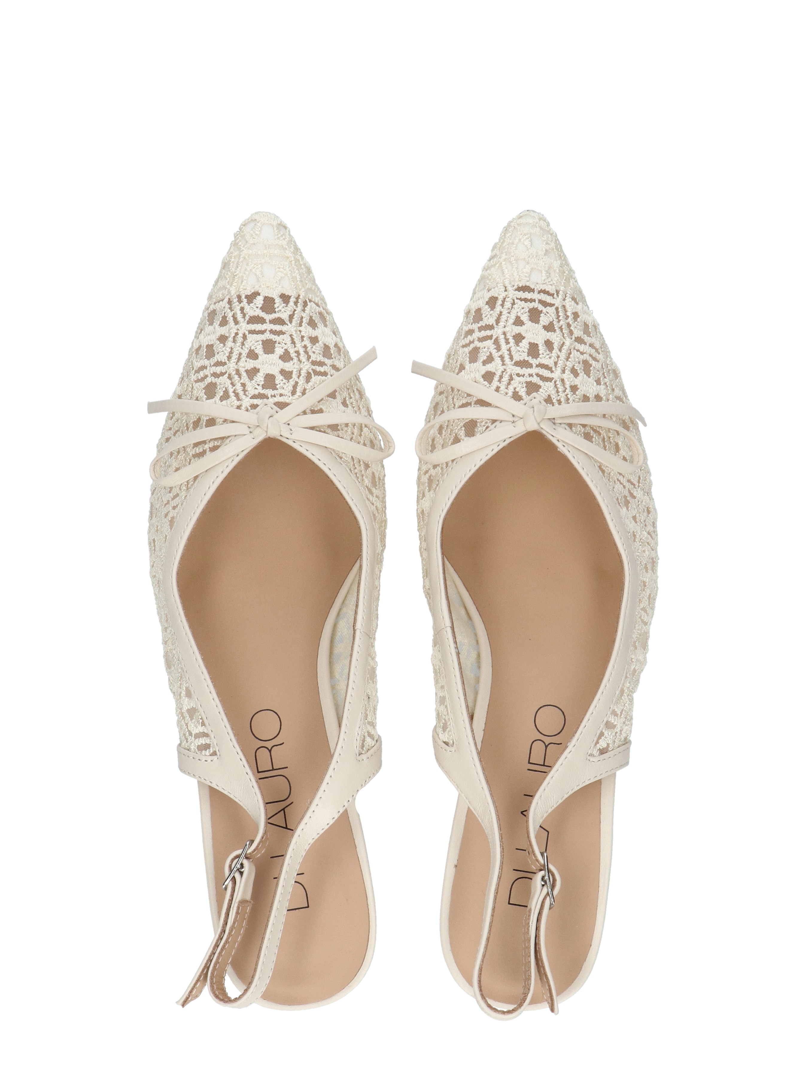 Di Lauro - Dana Off White Lace - Dames - Pumps - 50269_77_7