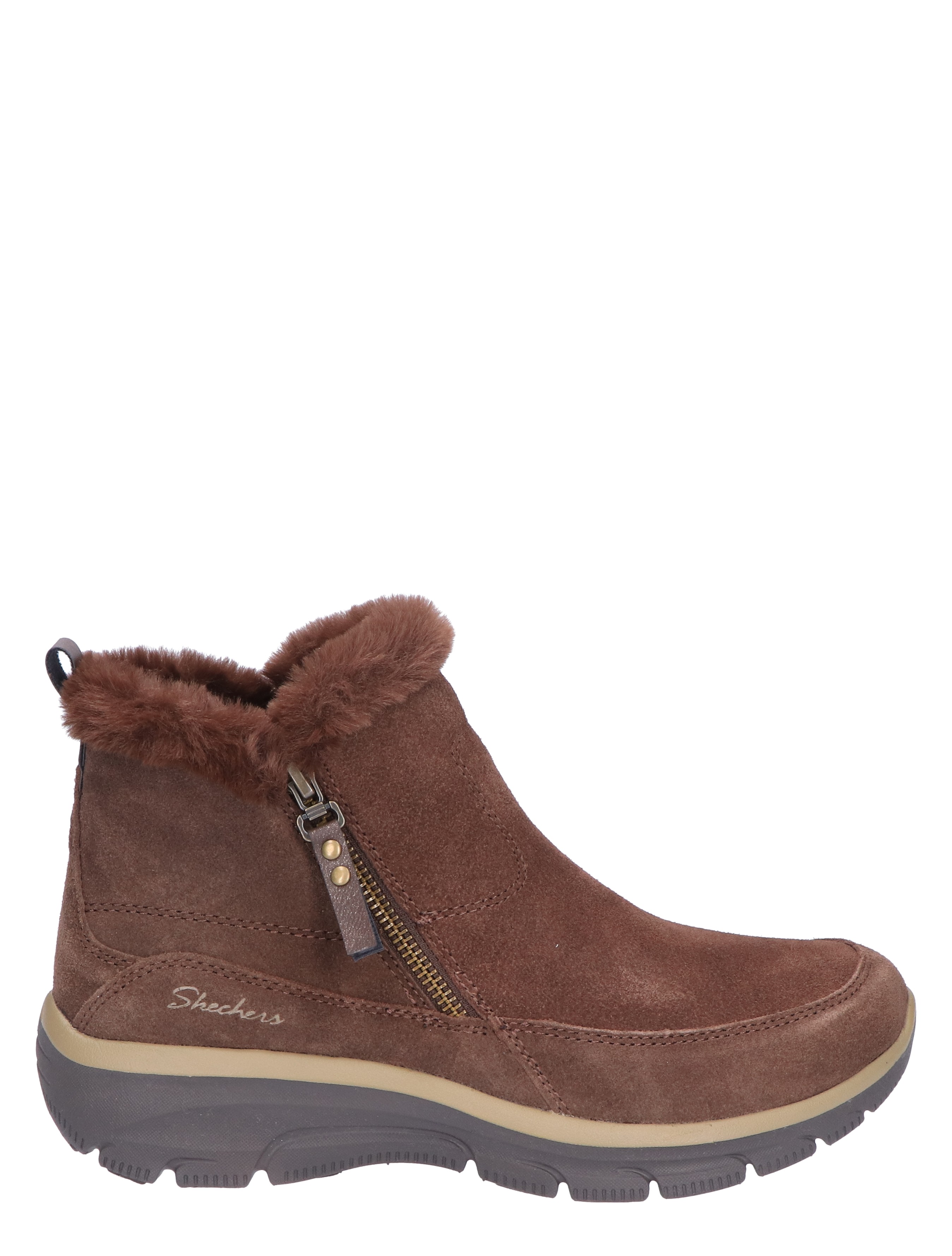Relaxed Fit 3M Faux Fur Chocolate