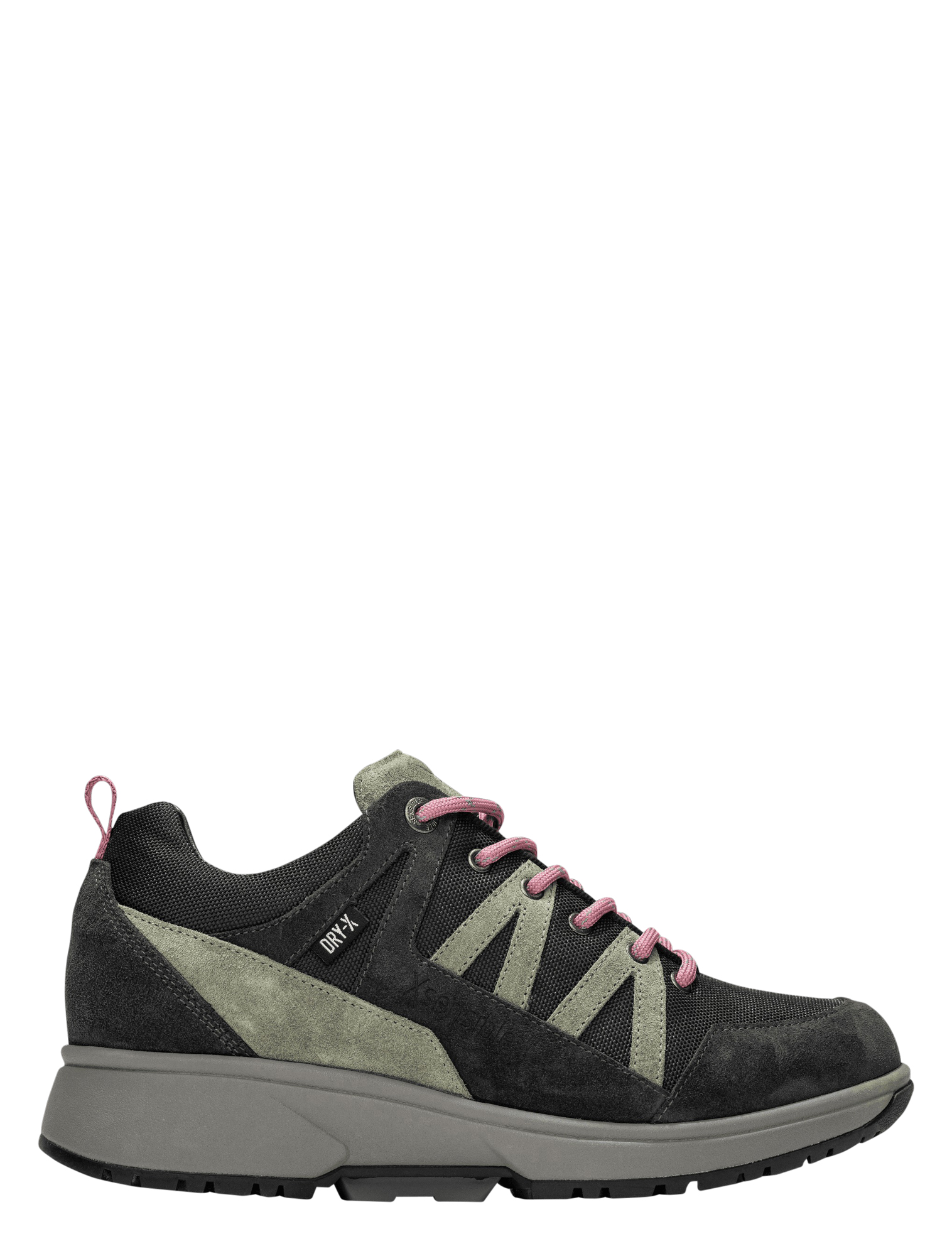 Xsensible - 40208.5 836 Dark Grey Combi H-Wijdte - Dames - Veterschoenen - Casual Veterschoenen - 50506_99_1